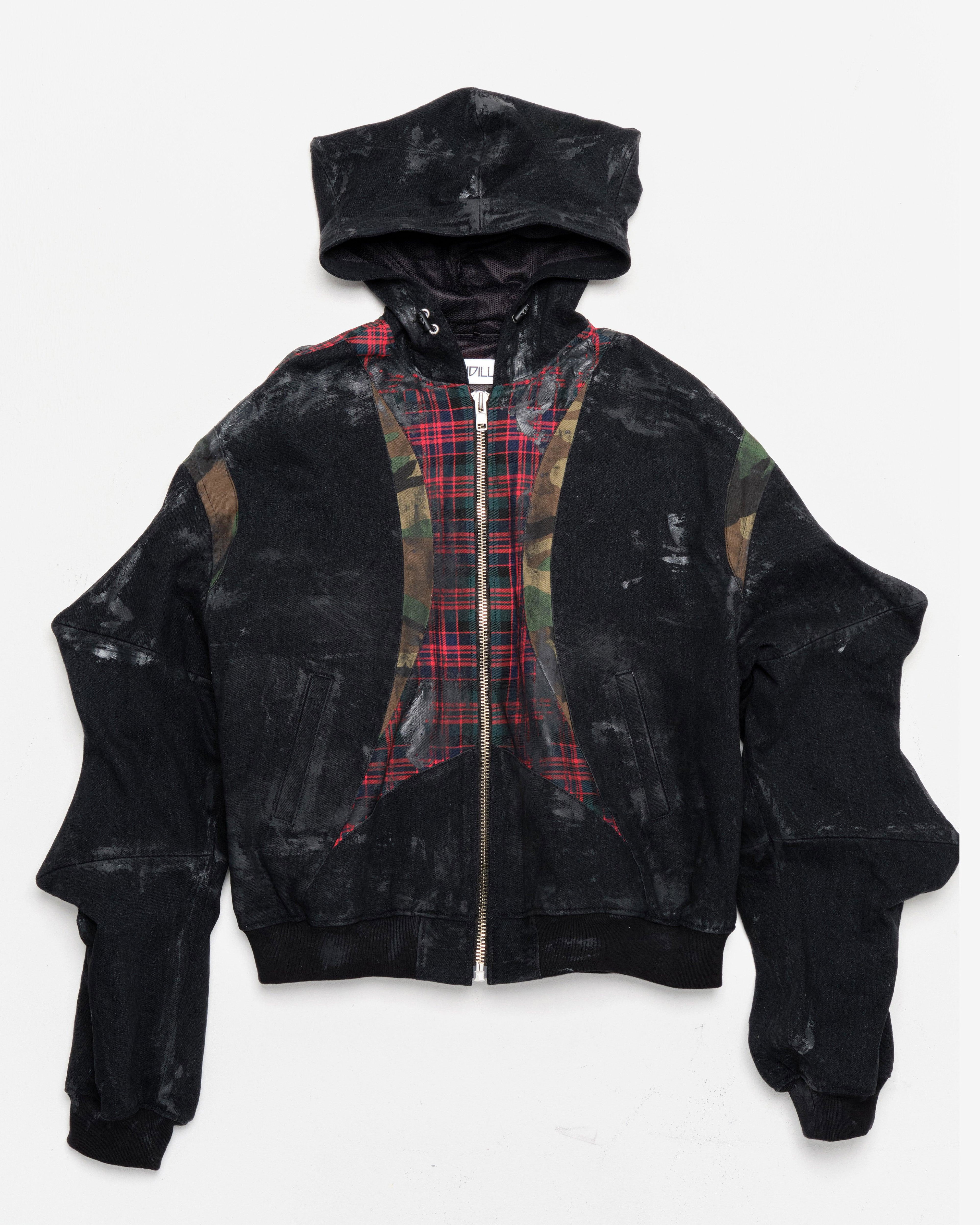Kidill - Men's Godzilla Jacket - (Black) by KIDILL