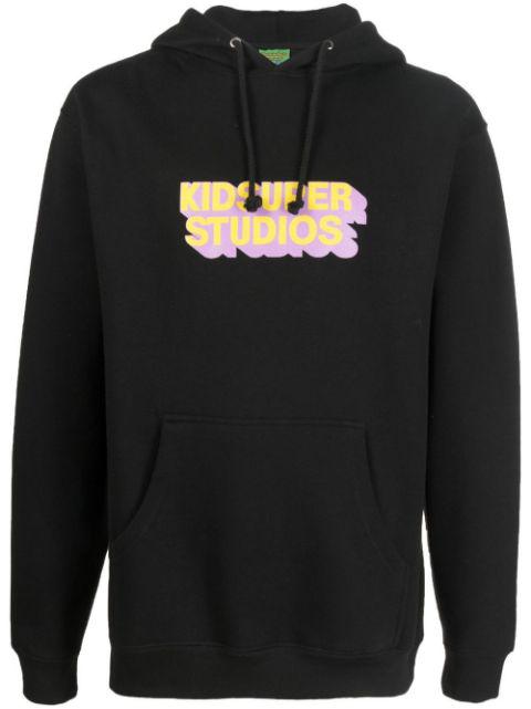 3D logo-print hoodie by KIDSUPER STUDIOS