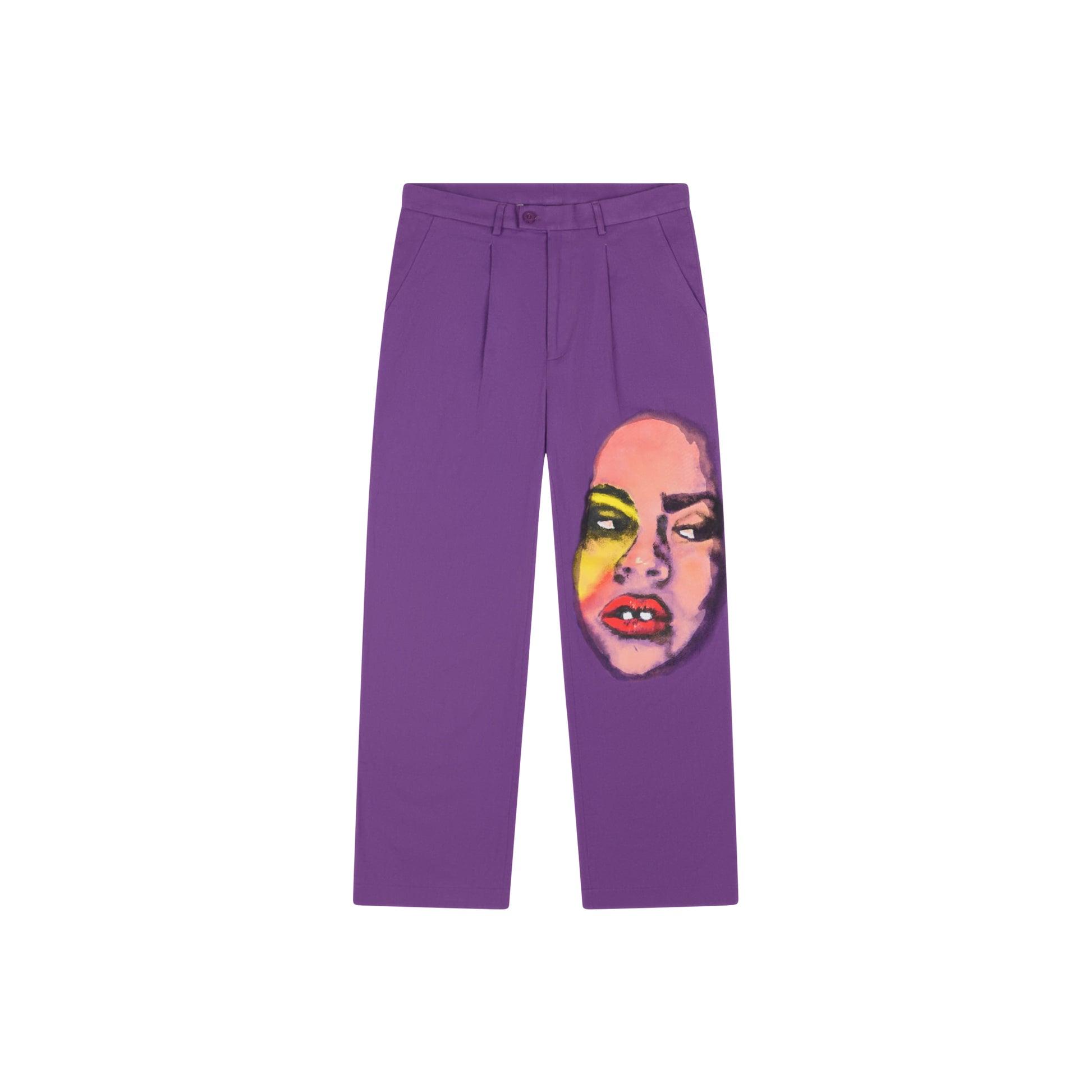 A Girl Portrait Trousers by KIDSUPER STUDIOS