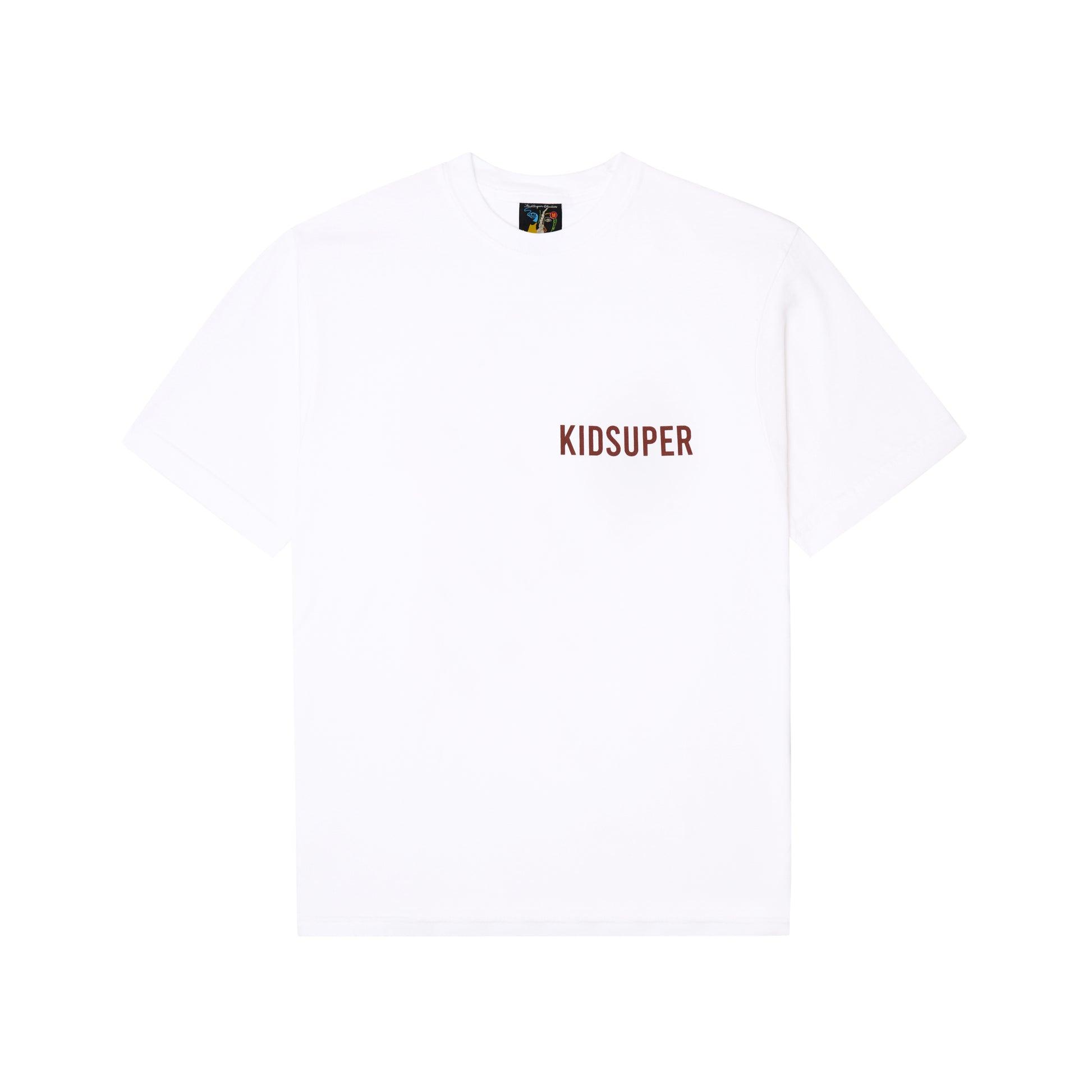 Abstract Lines Tee [White] by KIDSUPER STUDIOS
