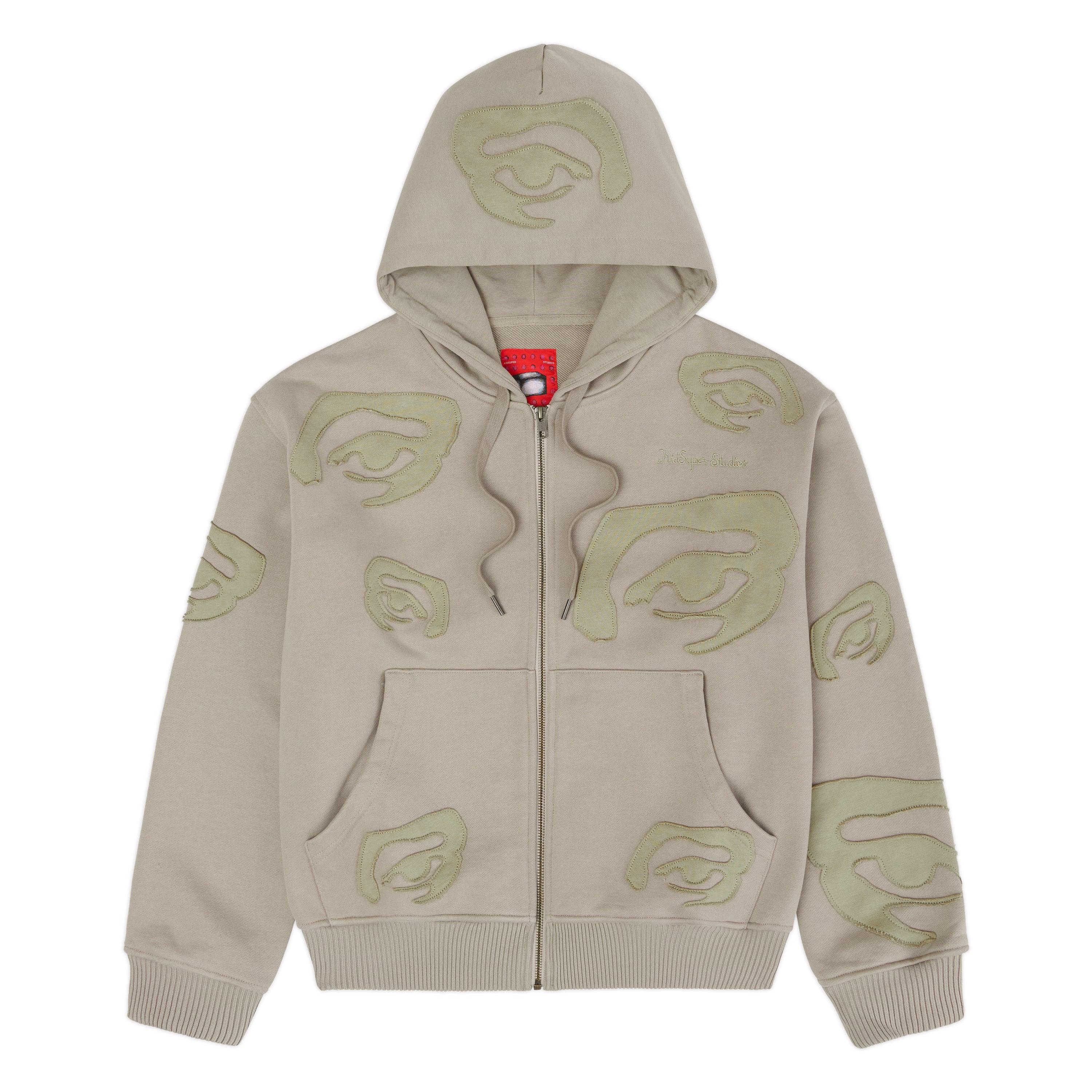 Allover Eye Hoodie [Sand] by KIDSUPER STUDIOS