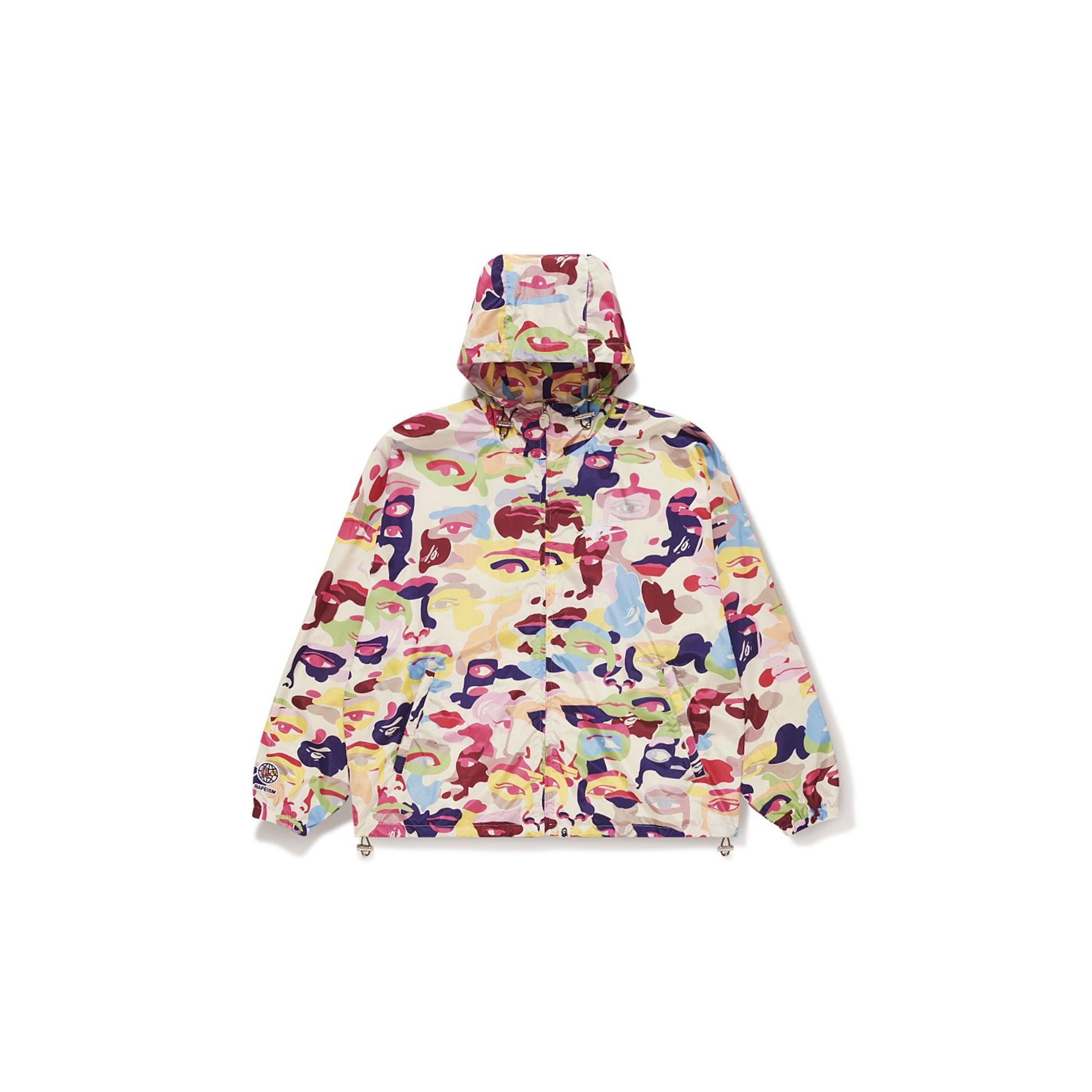 BAPE X KIDSUPER CAMO LIGHTWEIGHT JACKET [MULTI] by KIDSUPER STUDIOS