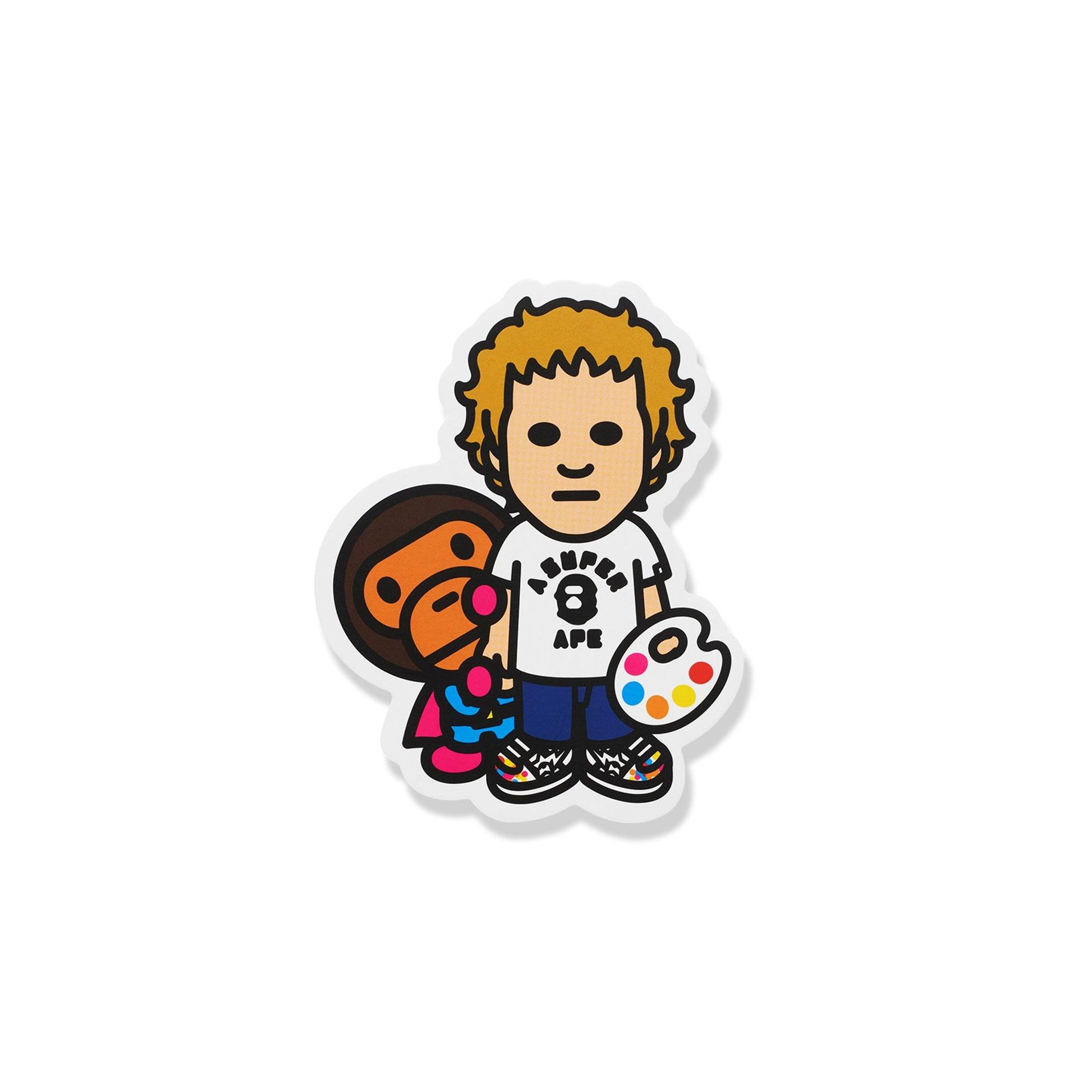 BAPE X KIDSUPER COLM & BABY MILO LUGGAGE TAG  [MULTI] by KIDSUPER STUDIOS