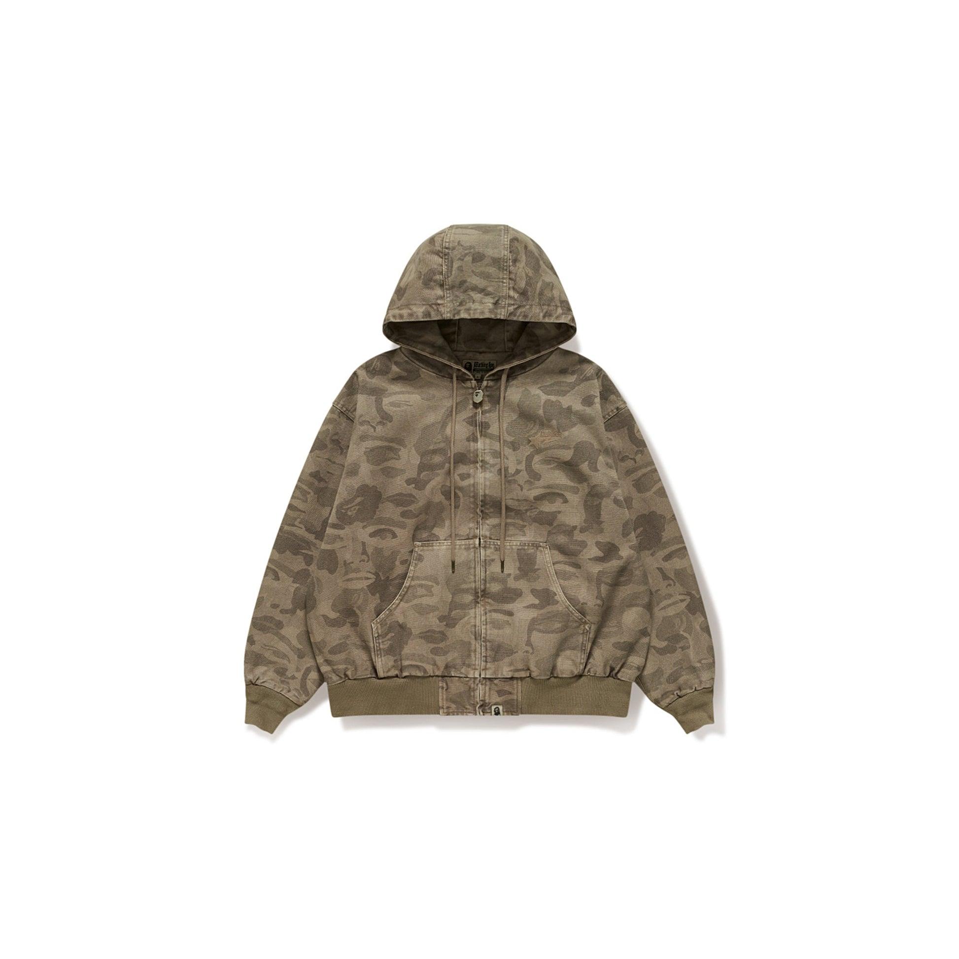 BAPE X KIDSUPER SOLID CAMO JACQUARD JACKET [BEIGE] by KIDSUPER STUDIOS