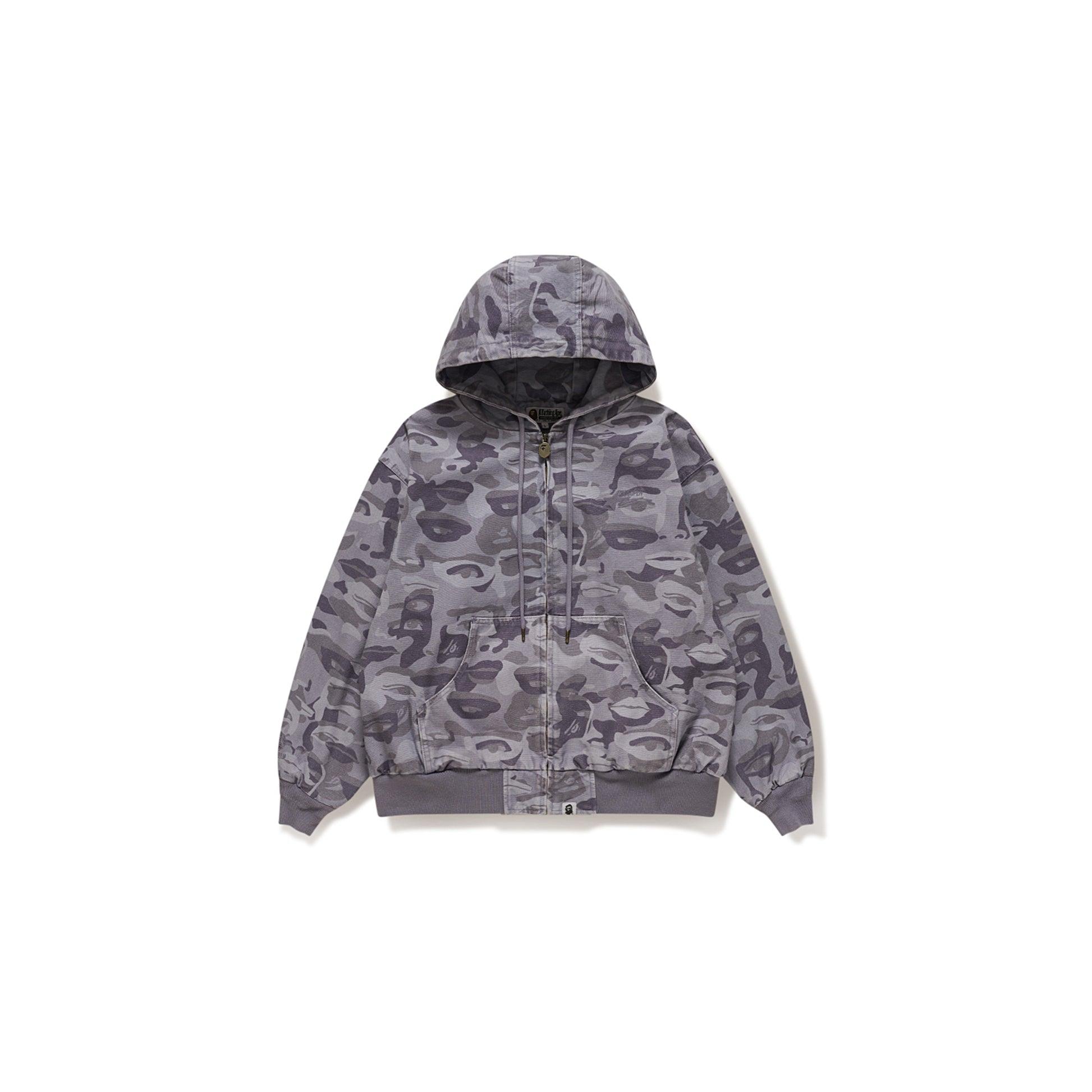 BAPE X KIDSUPER SOLID CAMO JACQUARD JACKET [PURPLE] by KIDSUPER STUDIOS