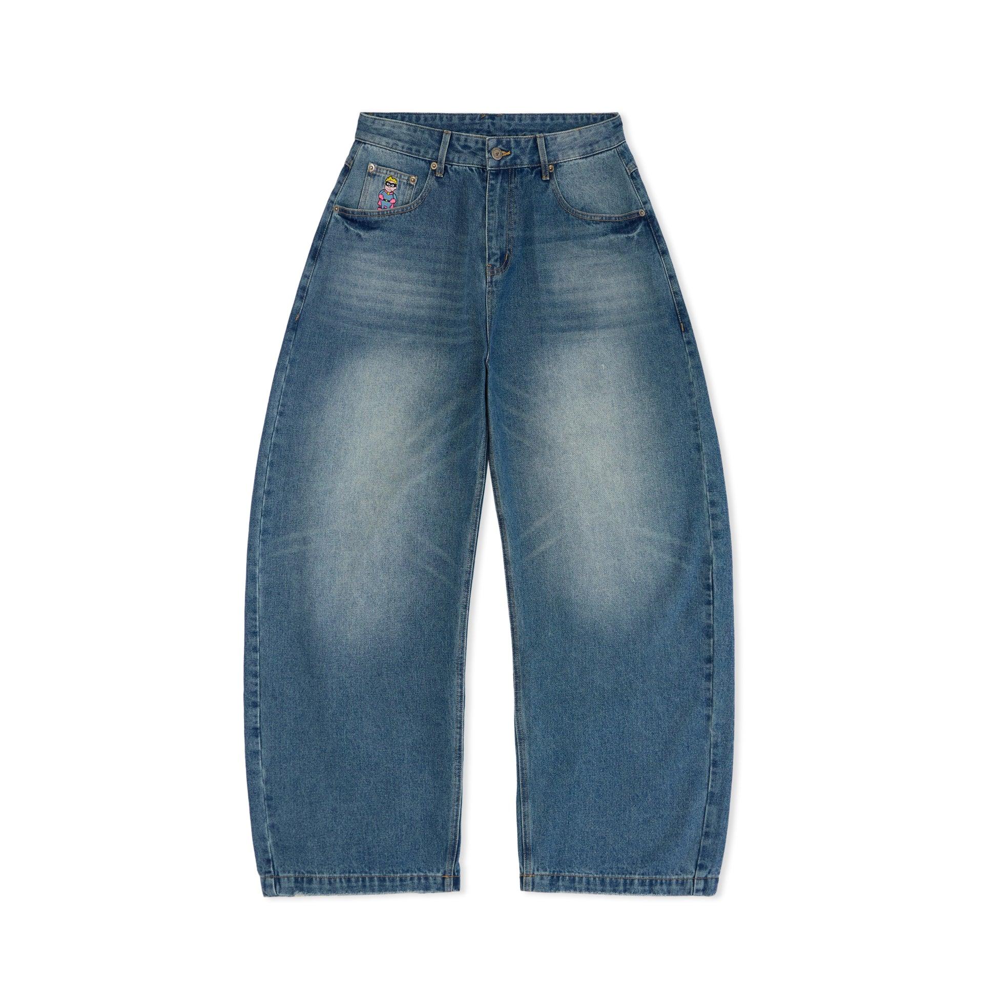Baggy Dove Jeans [Blue] by KIDSUPER STUDIOS