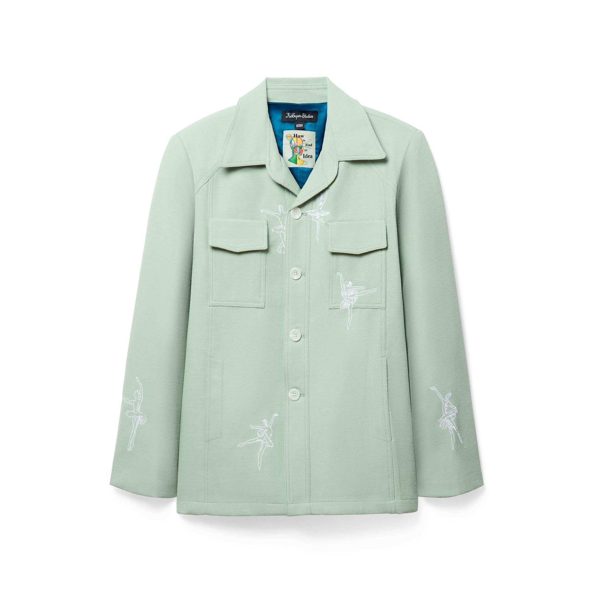 Ballerinas Western Suit Top [Mint] by KIDSUPER STUDIOS