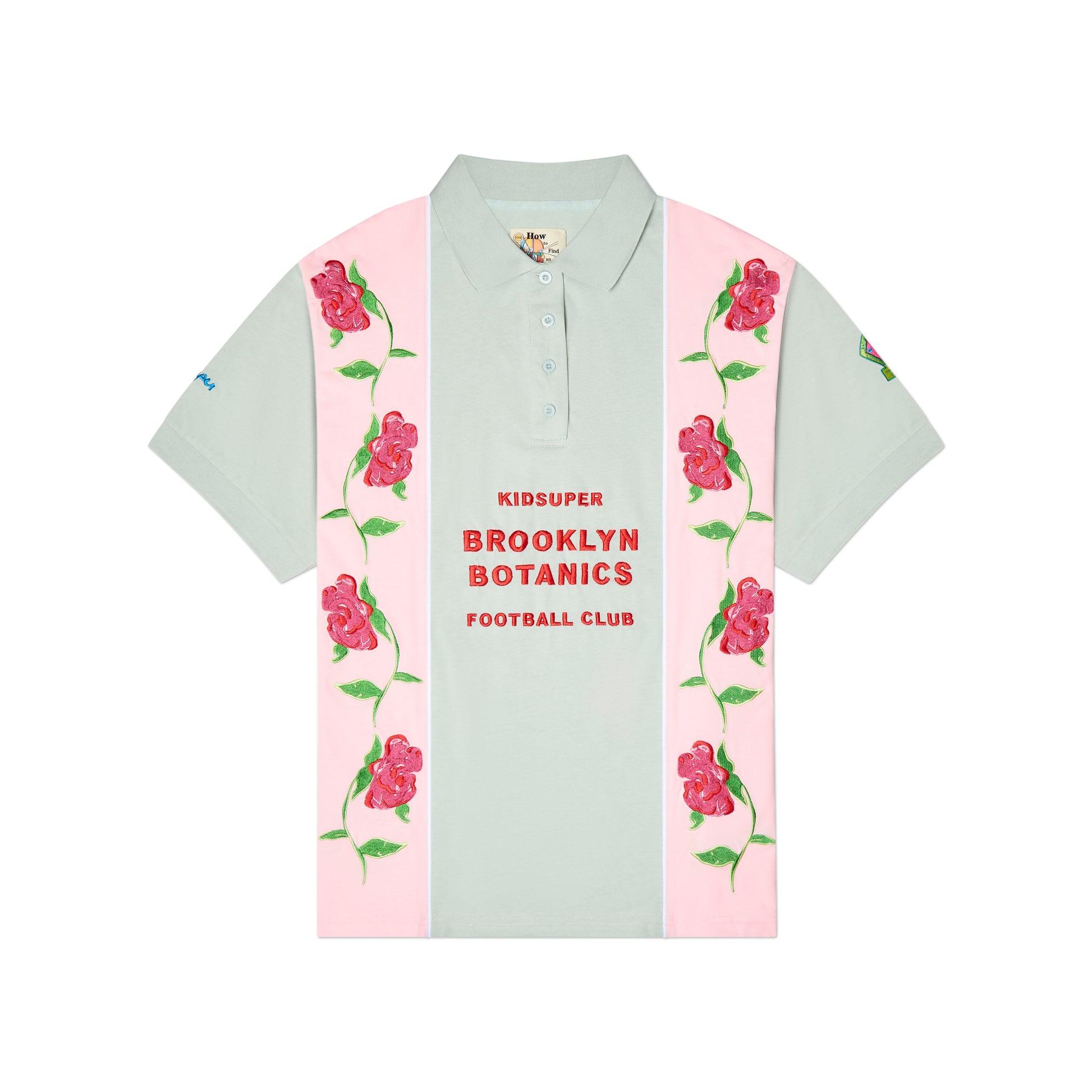 Brooklyn Botanics Soccer Jersey [Pink] by KIDSUPER STUDIOS