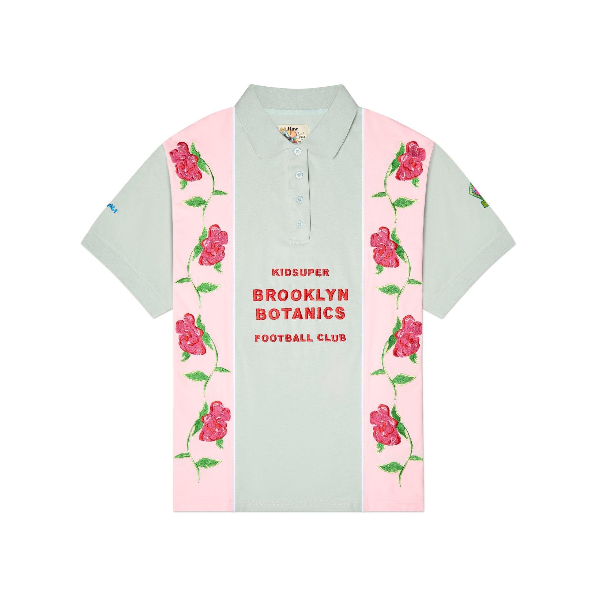 Brooklyn Botanics Soccer Jersey [Pink] by KIDSUPER STUDIOS