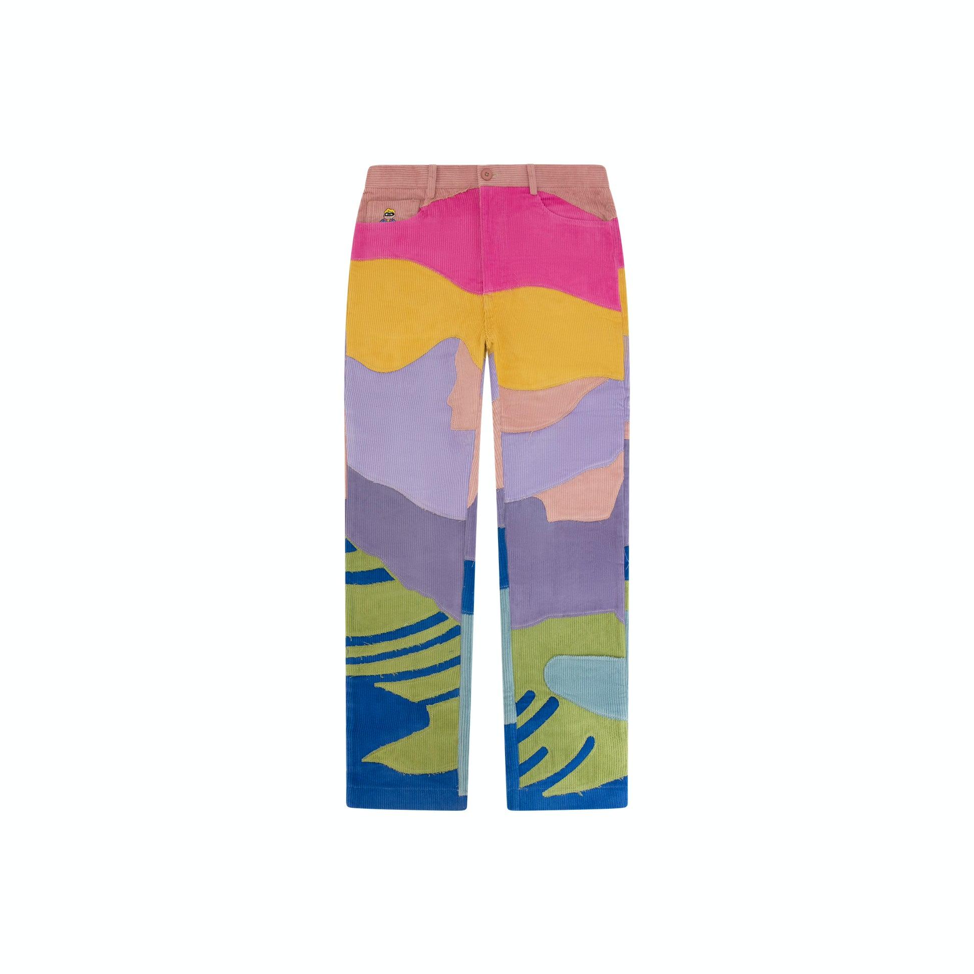 Colorful Cord Landscape Pant by KIDSUPER STUDIOS