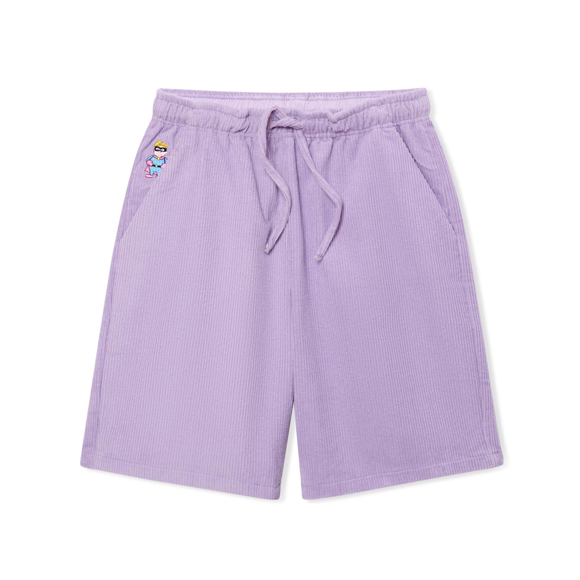 Corduroy Suit Shorts [Purple] by KIDSUPER STUDIOS