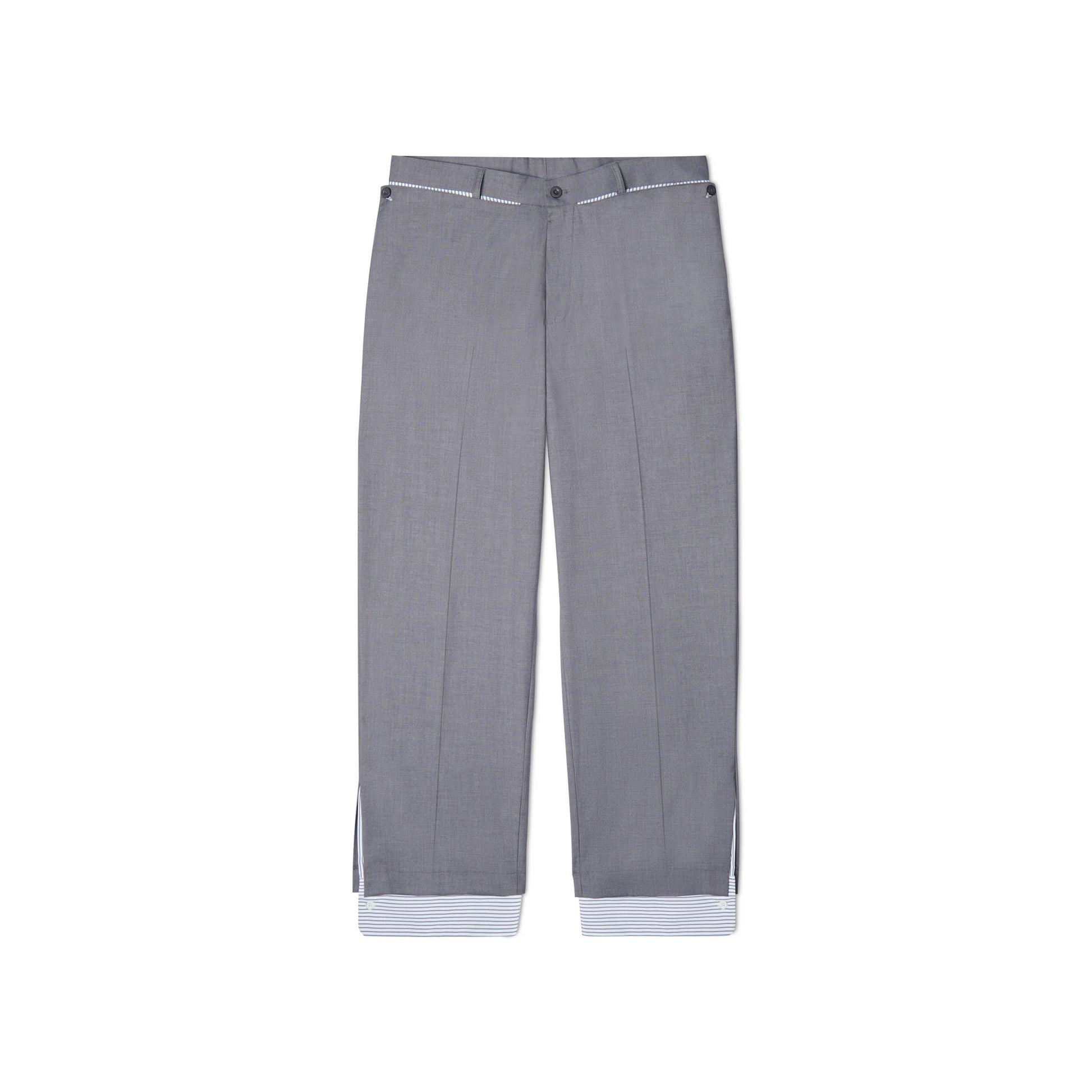Cuff Pants [Grey] by KIDSUPER STUDIOS
