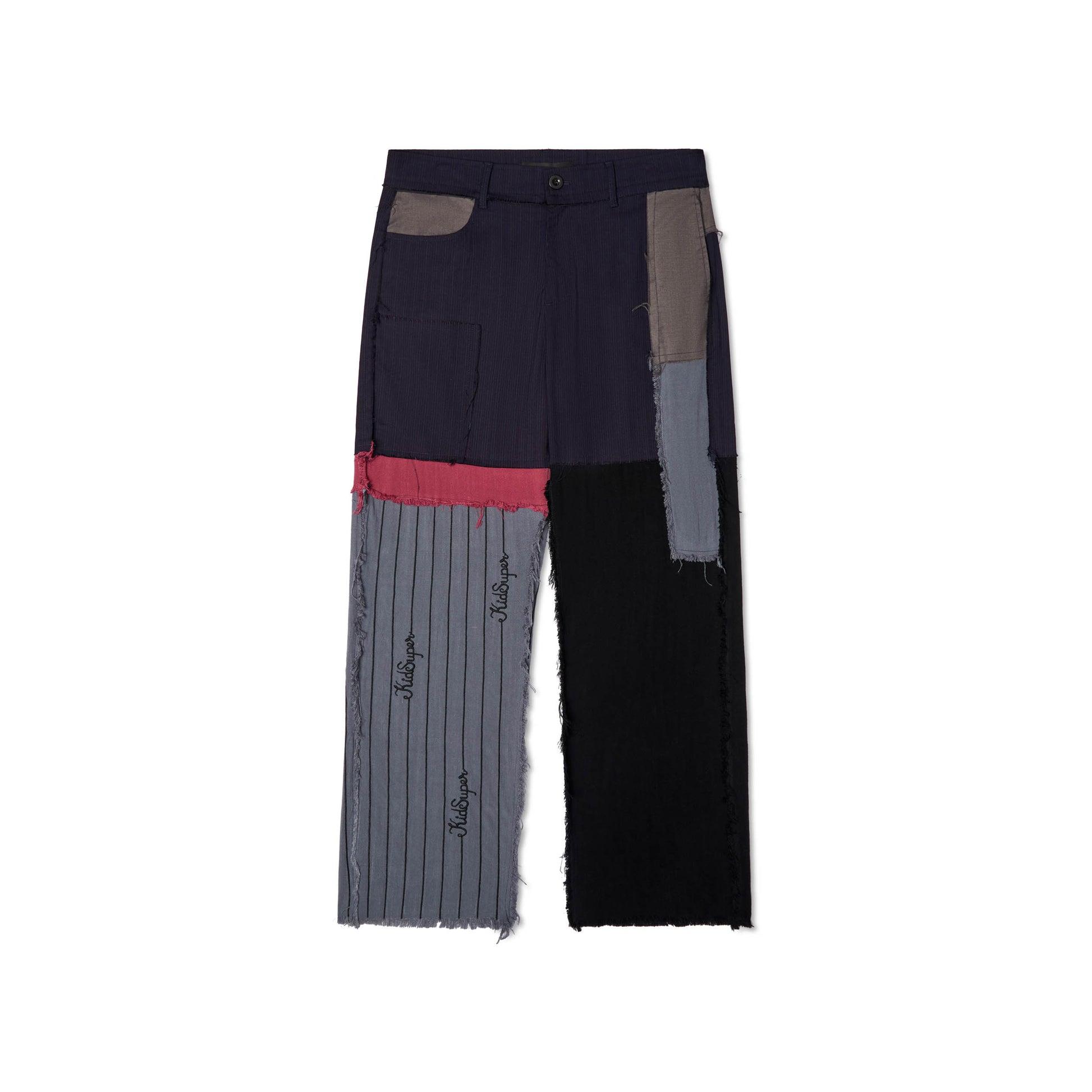 Distressed Suit Bottom [Multi] by KIDSUPER STUDIOS