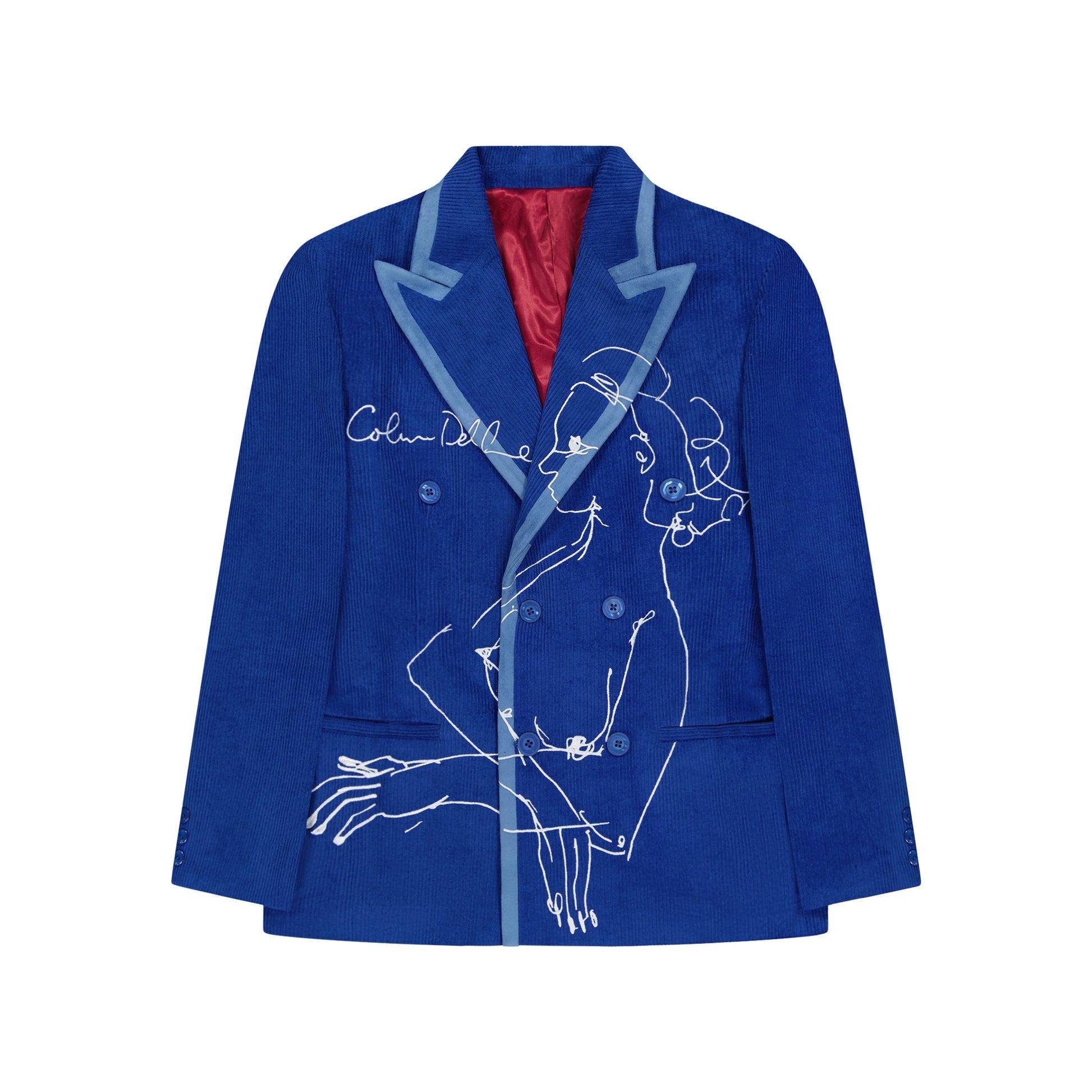 Embroidered Signature Suit Top by KIDSUPER STUDIOS