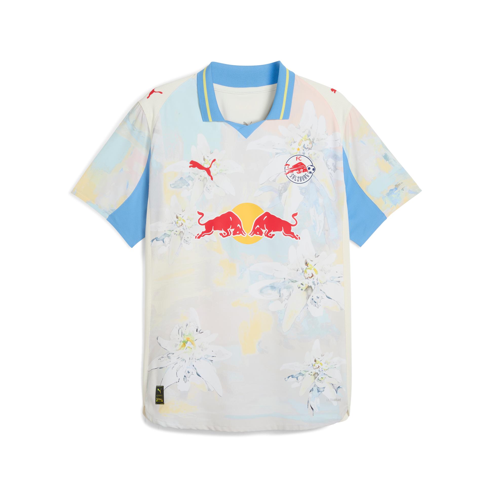 FC Red Bull Salzburg JERSEY AUTHENTIC [box][Frosted Ivory/PUMA Red] by KIDSUPER STUDIOS