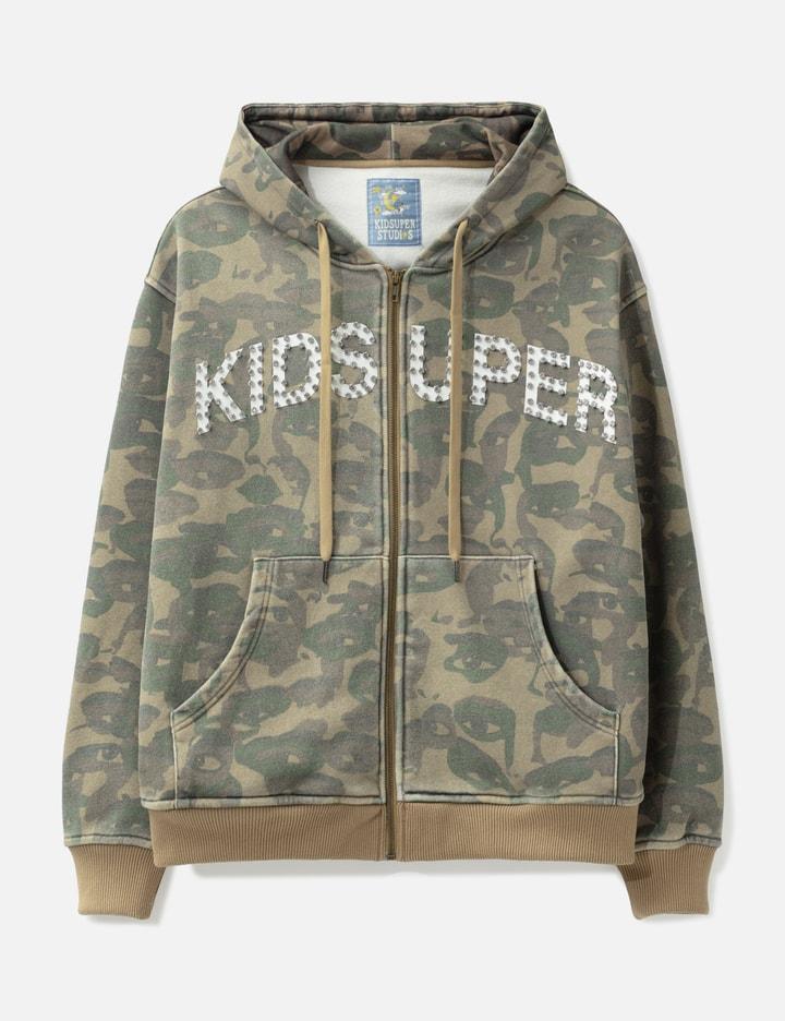 Face Camo Hoodie by KIDSUPER STUDIOS