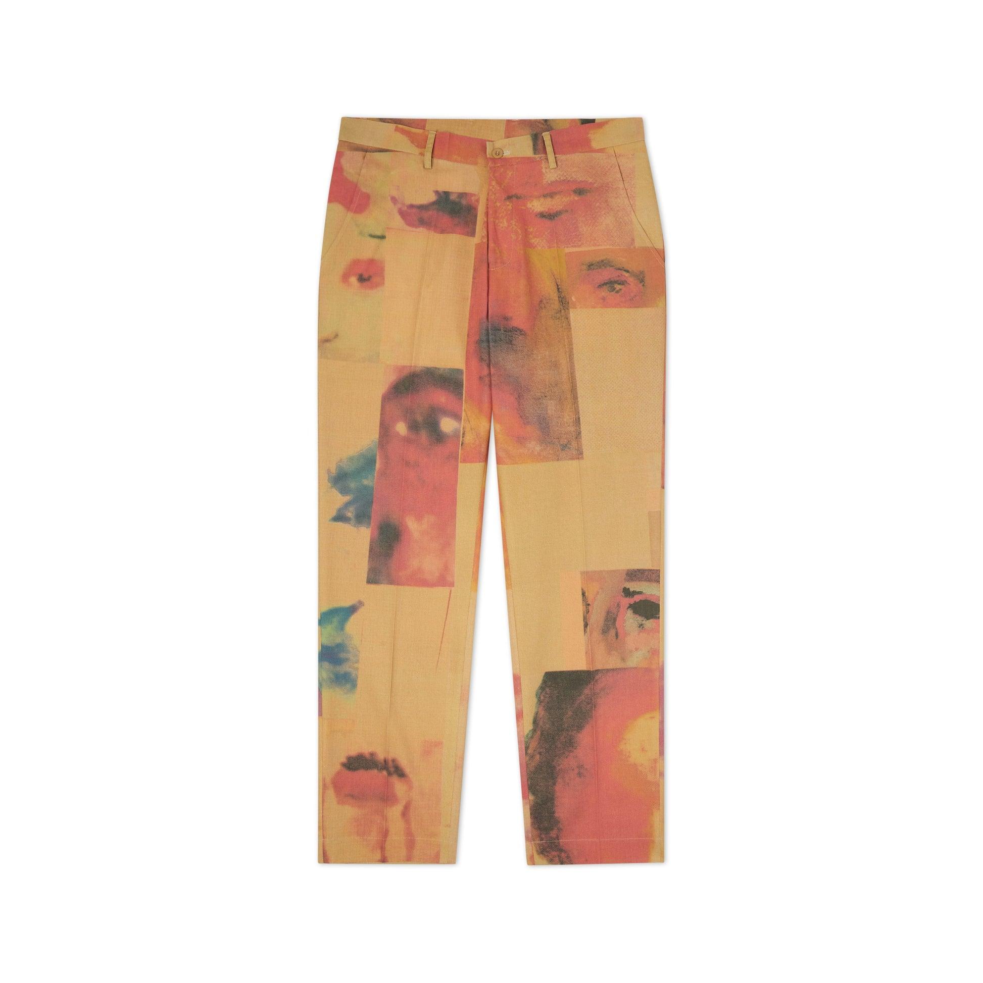 Faces Collage Suit Bottom [Tan/Multi] by KIDSUPER STUDIOS