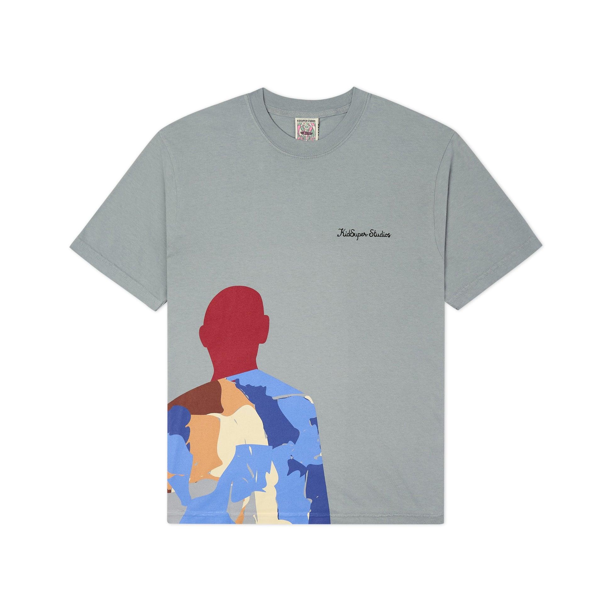 Figure Tee [Gray] by KIDSUPER STUDIOS