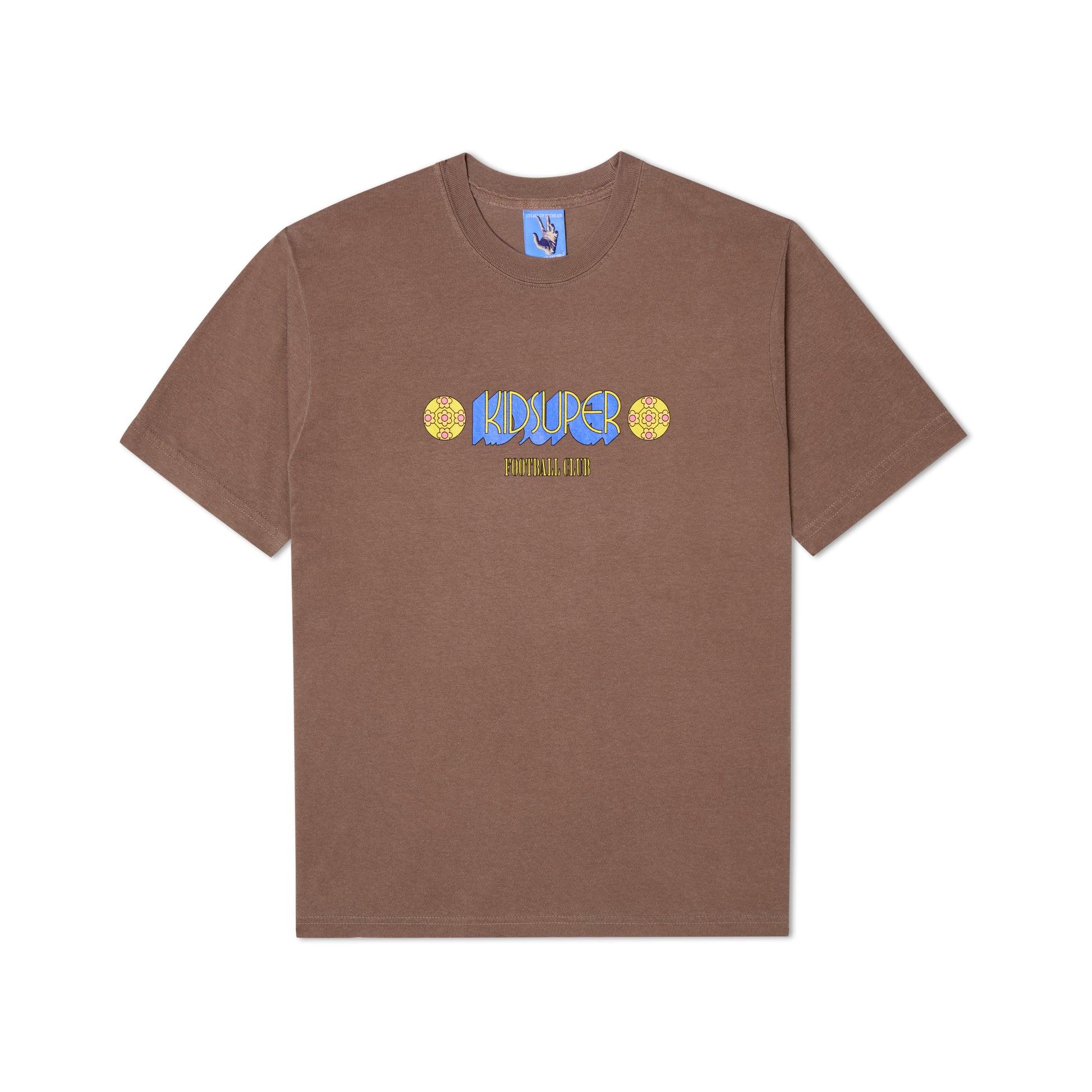 Football Club Tee  [Brown] by KIDSUPER STUDIOS