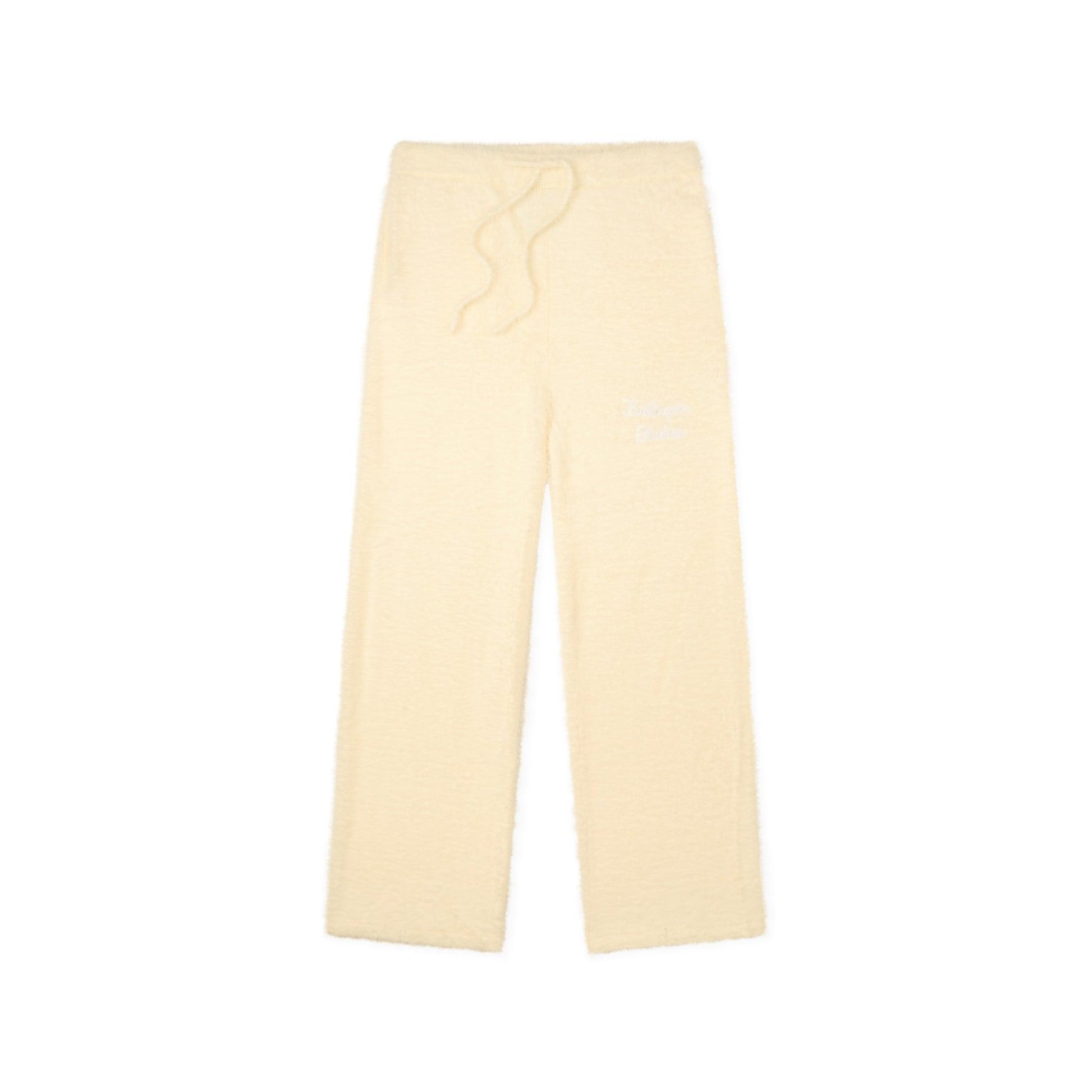 Fuzzy Lounge Pant [Cream] by KIDSUPER STUDIOS