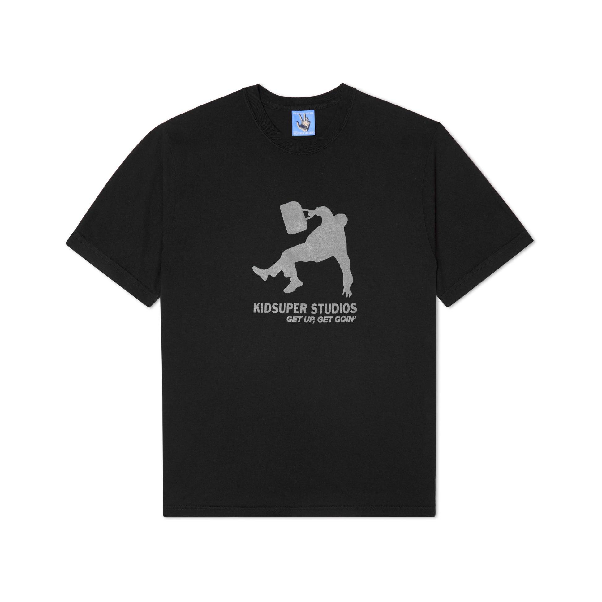 Get up, Get Goin' Tee [Black] by KIDSUPER STUDIOS