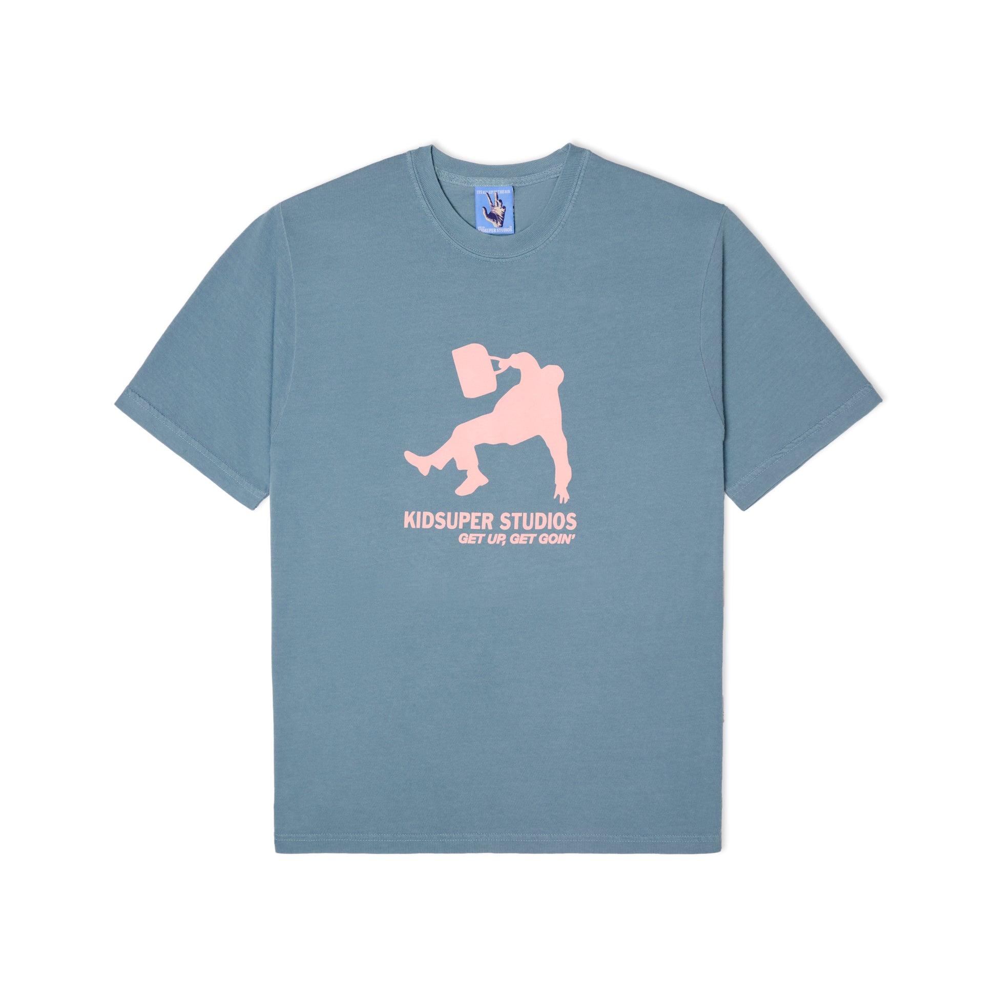 Get up, Get Goin' Tee [Slate] by KIDSUPER STUDIOS