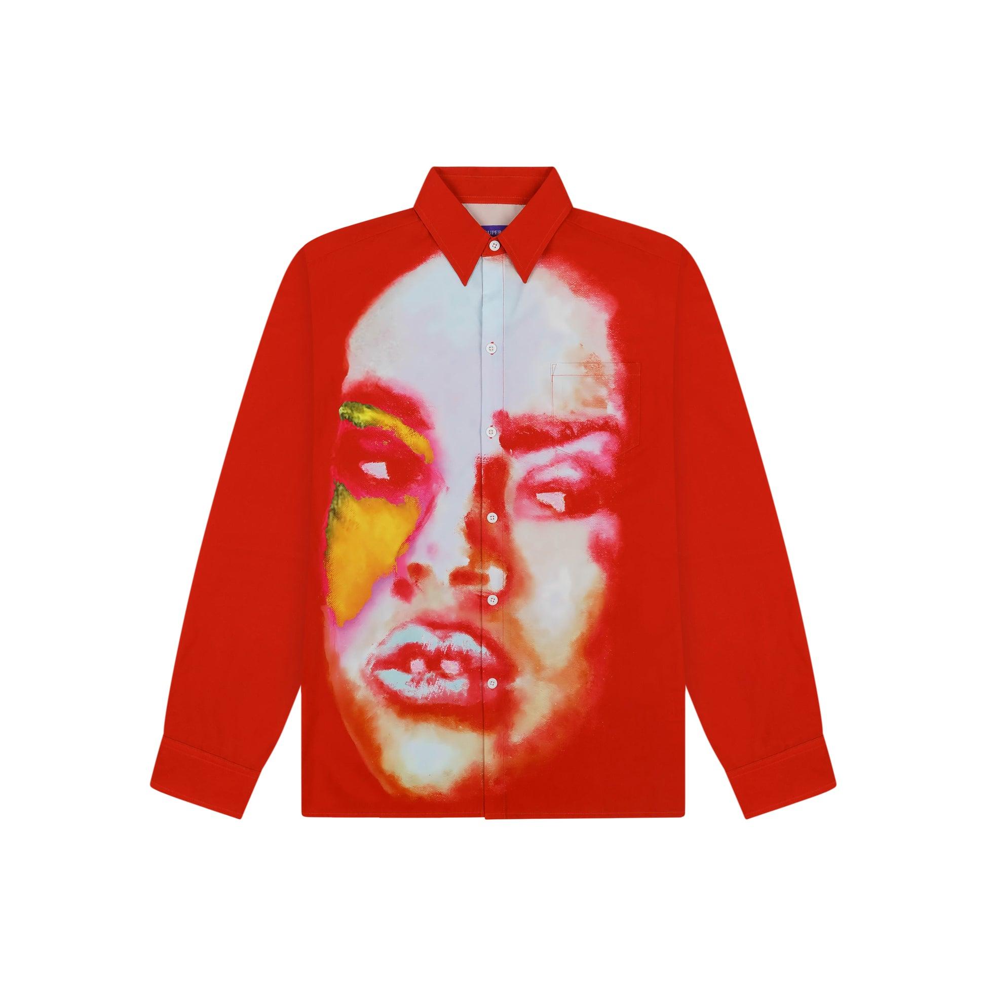 Girl Face Button Up by KIDSUPER STUDIOS