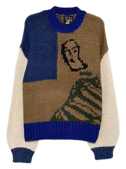 Girl In Stripes jumper by KIDSUPER STUDIOS