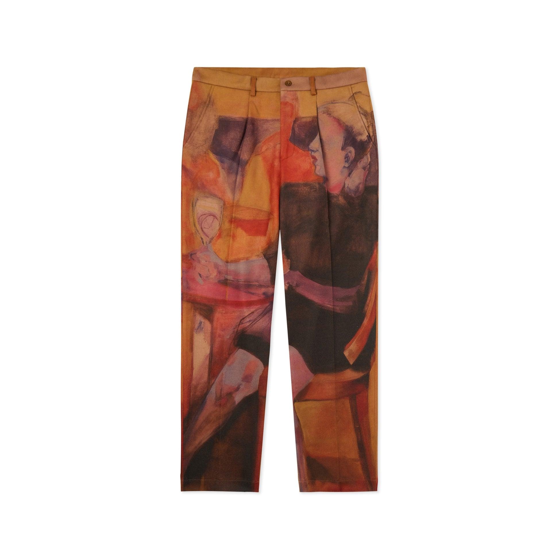 Girl at the Bar Wool Pant [Brown] by KIDSUPER STUDIOS