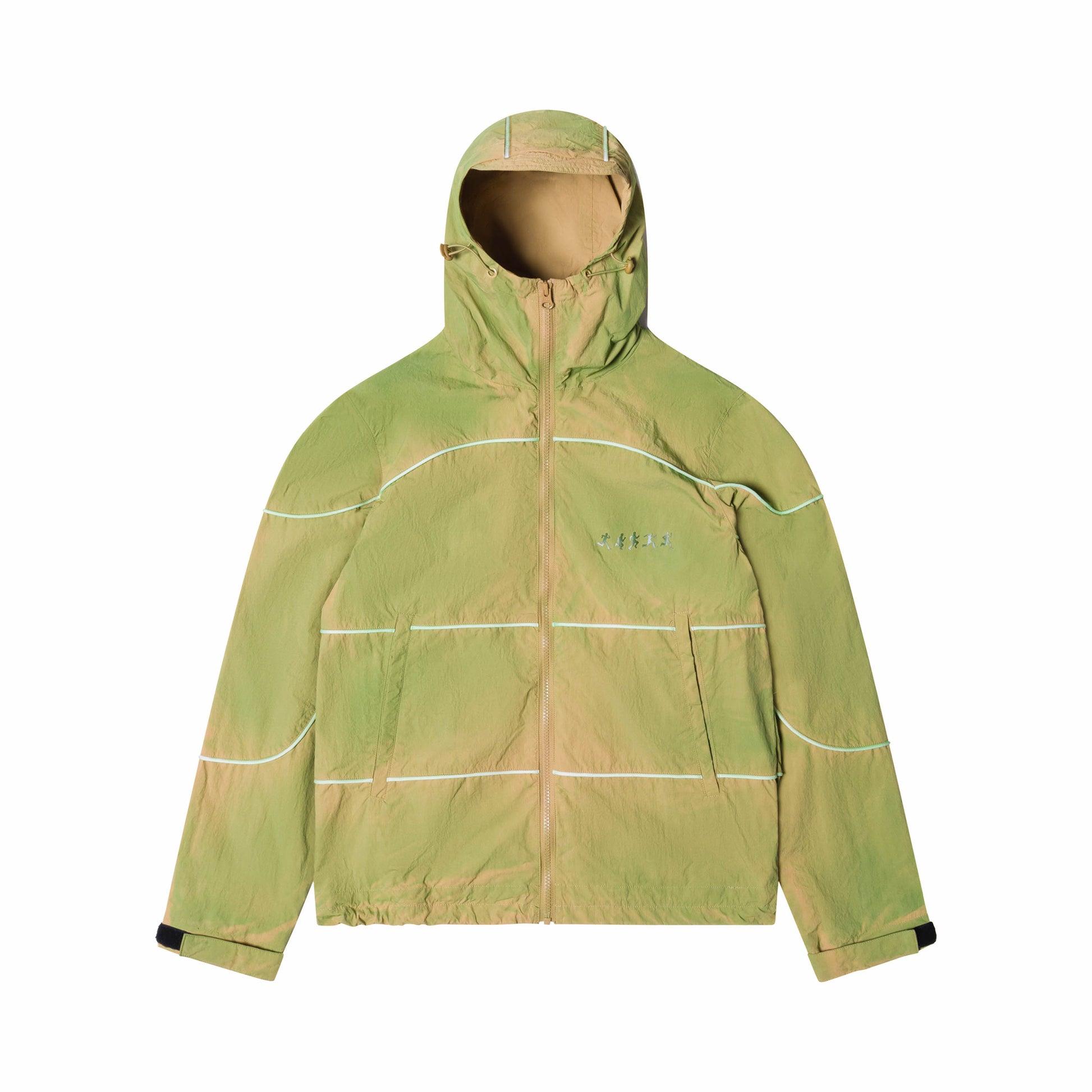 Gradient Nylon Tech Jacket [Green] by KIDSUPER STUDIOS