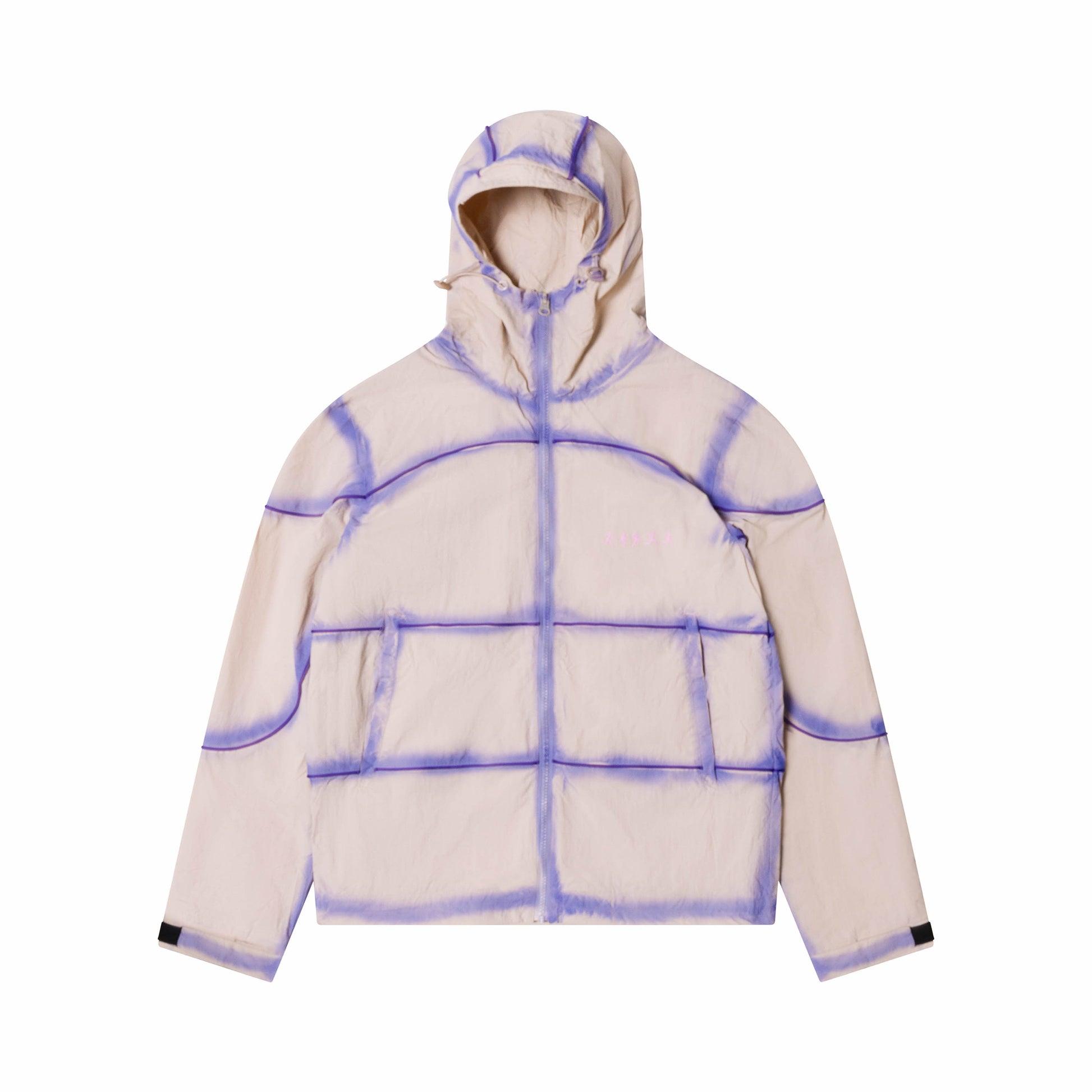 Gradient Nylon Tech Jacket [Purple] by KIDSUPER STUDIOS