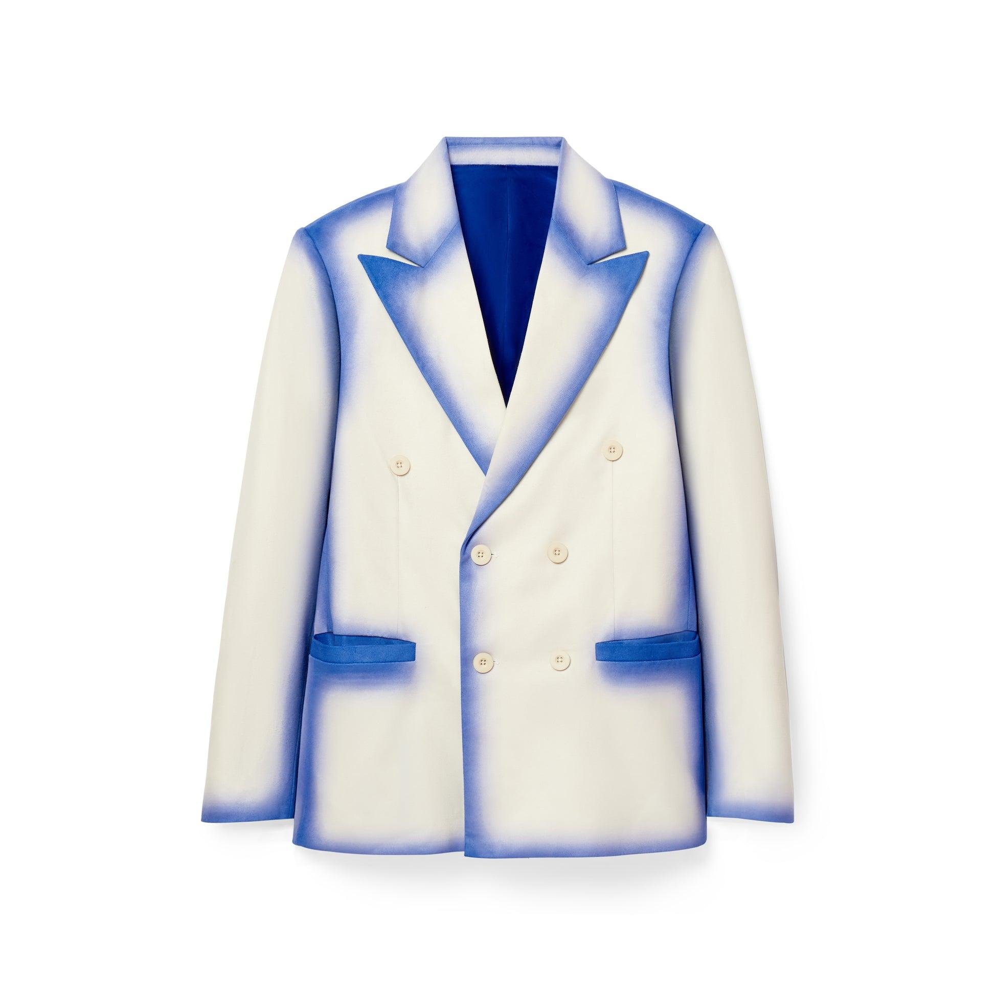 Gradient Suit Top [White] by KIDSUPER STUDIOS