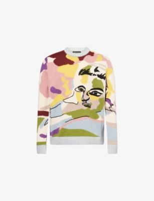 Jacquard Knitted Jumper by KIDSUPER STUDIOS