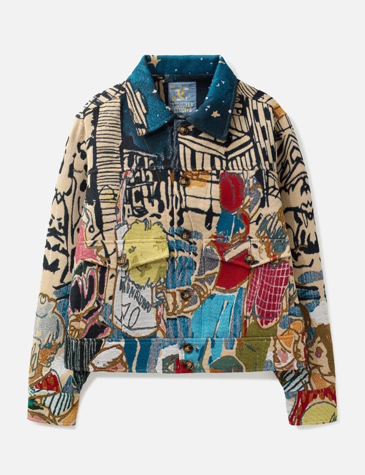 Jacquard Pocket Detail Jacket by KIDSUPER STUDIOS