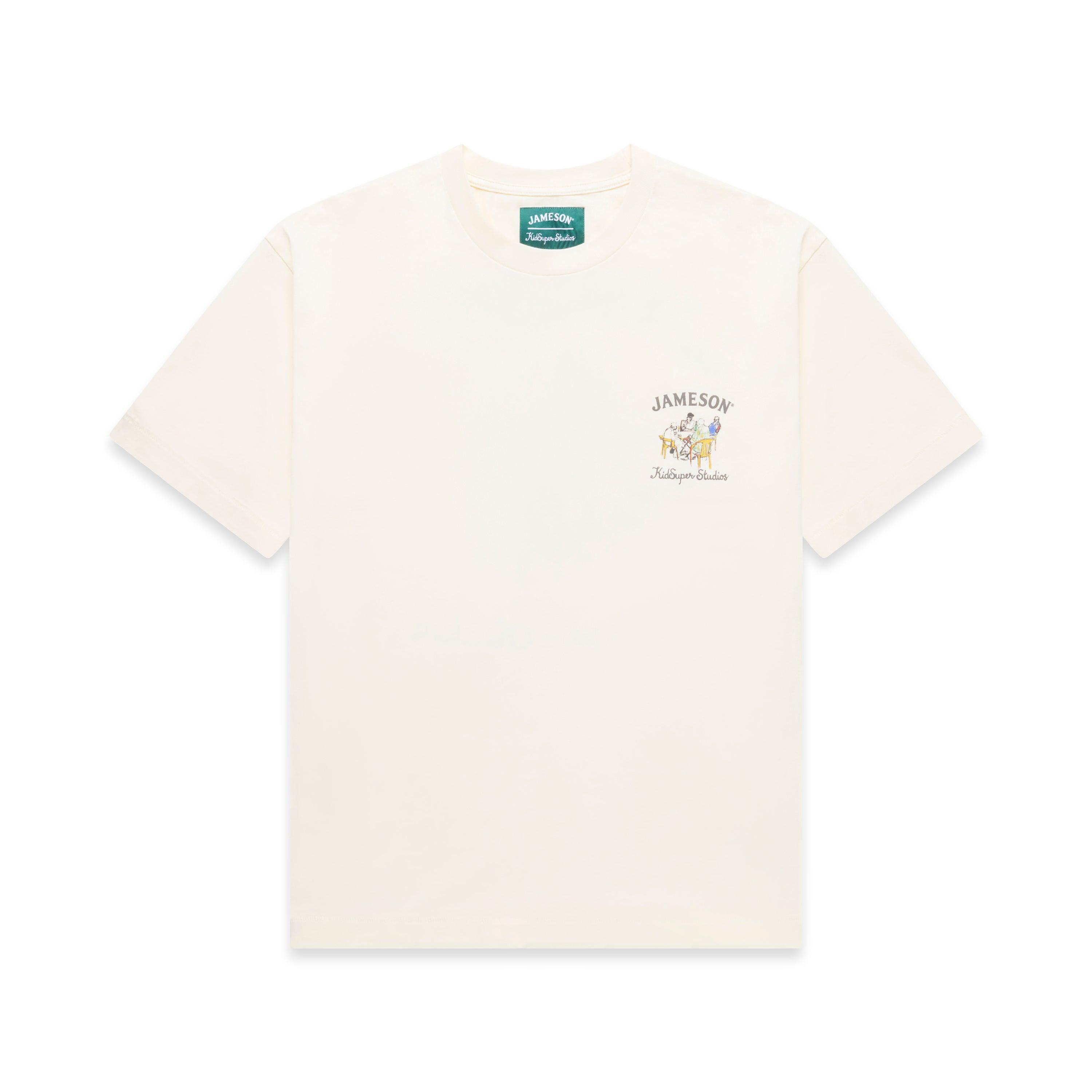 Jameson x KidSuper Dominos Tee [Cream] by KIDSUPER STUDIOS