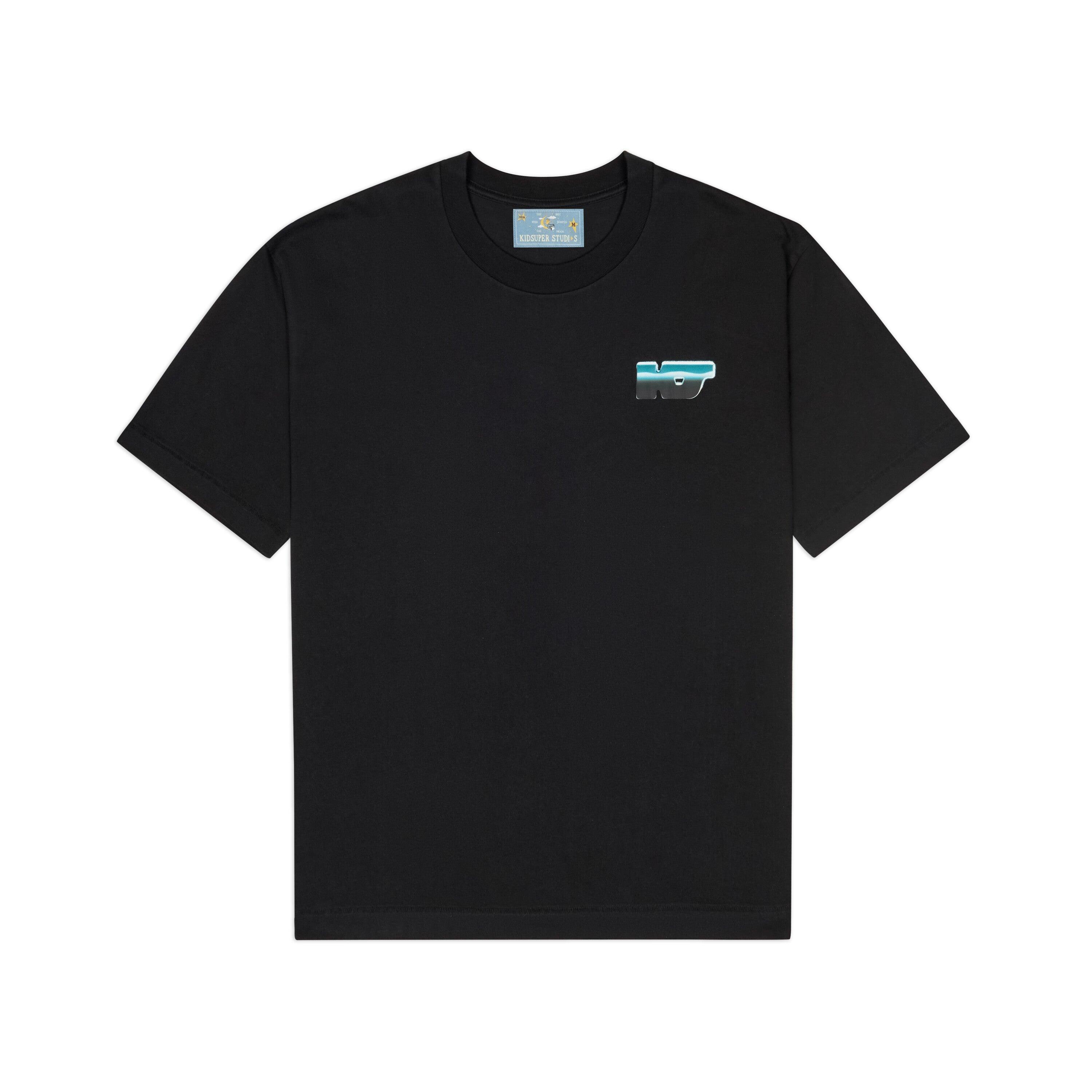 KS Chrome Tee [Washed Black] by KIDSUPER STUDIOS