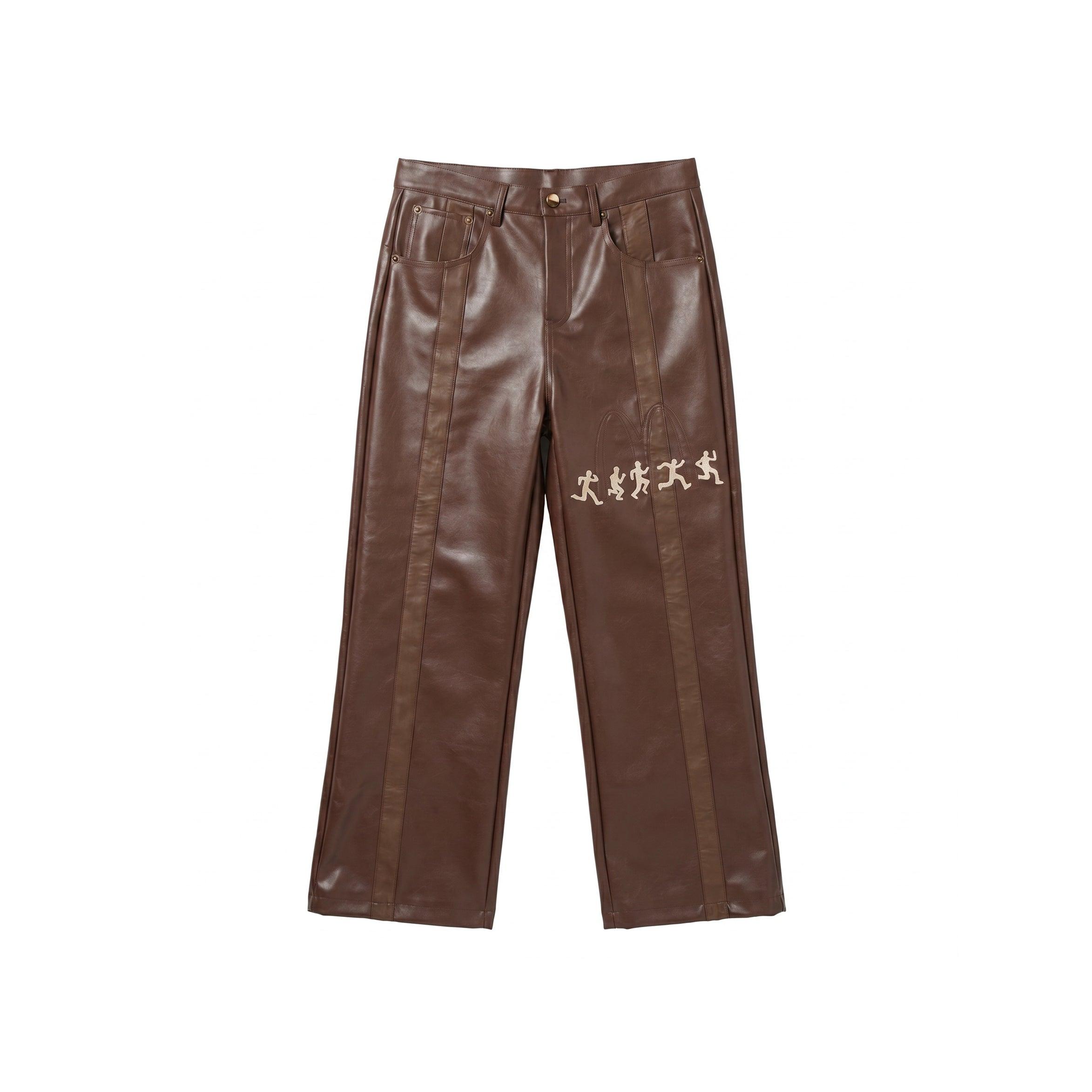 KidSuper X McDonald's Faux Leather Pant by KIDSUPER STUDIOS