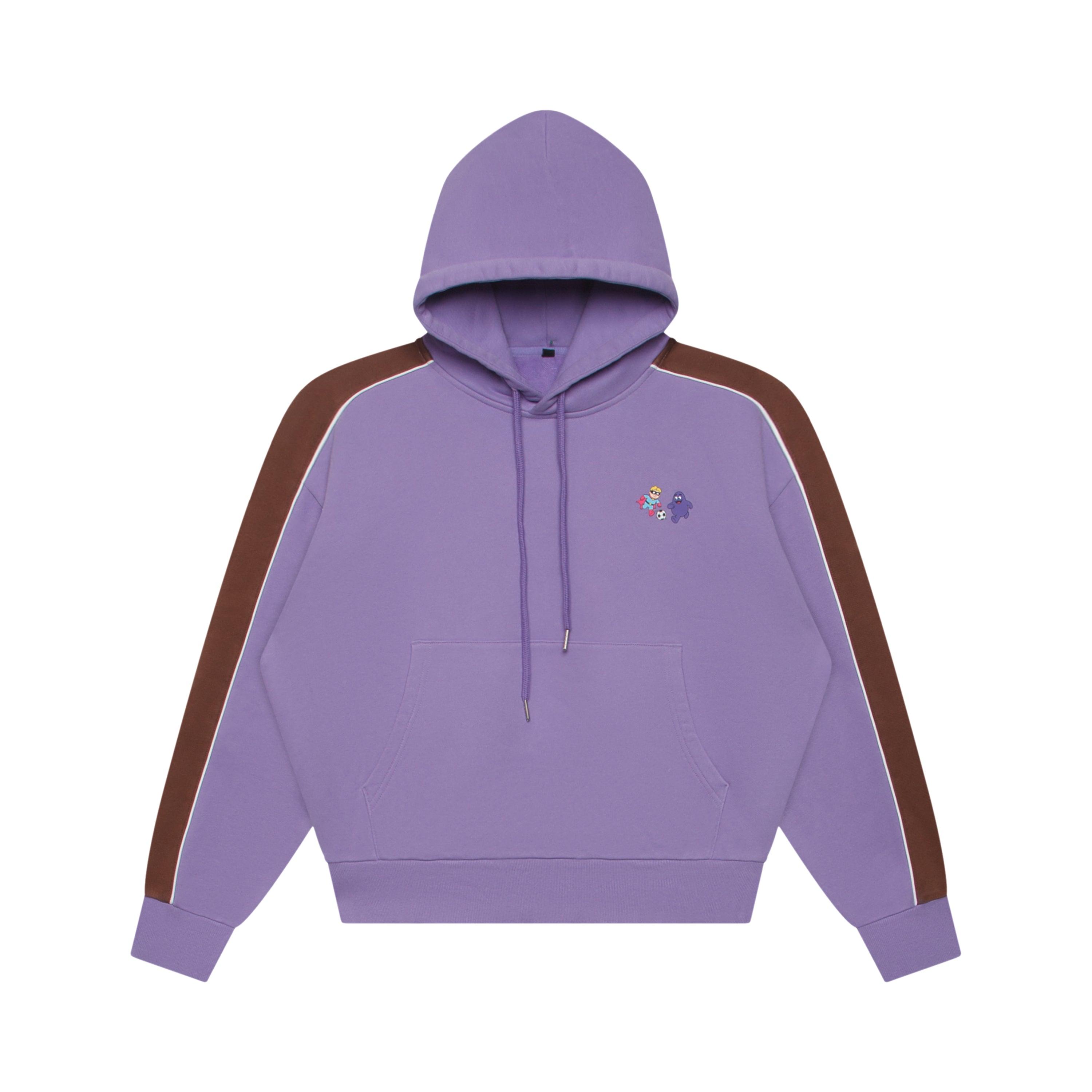 KidSuper X McDonald's Printed Hoodie [Purple] by KIDSUPER STUDIOS