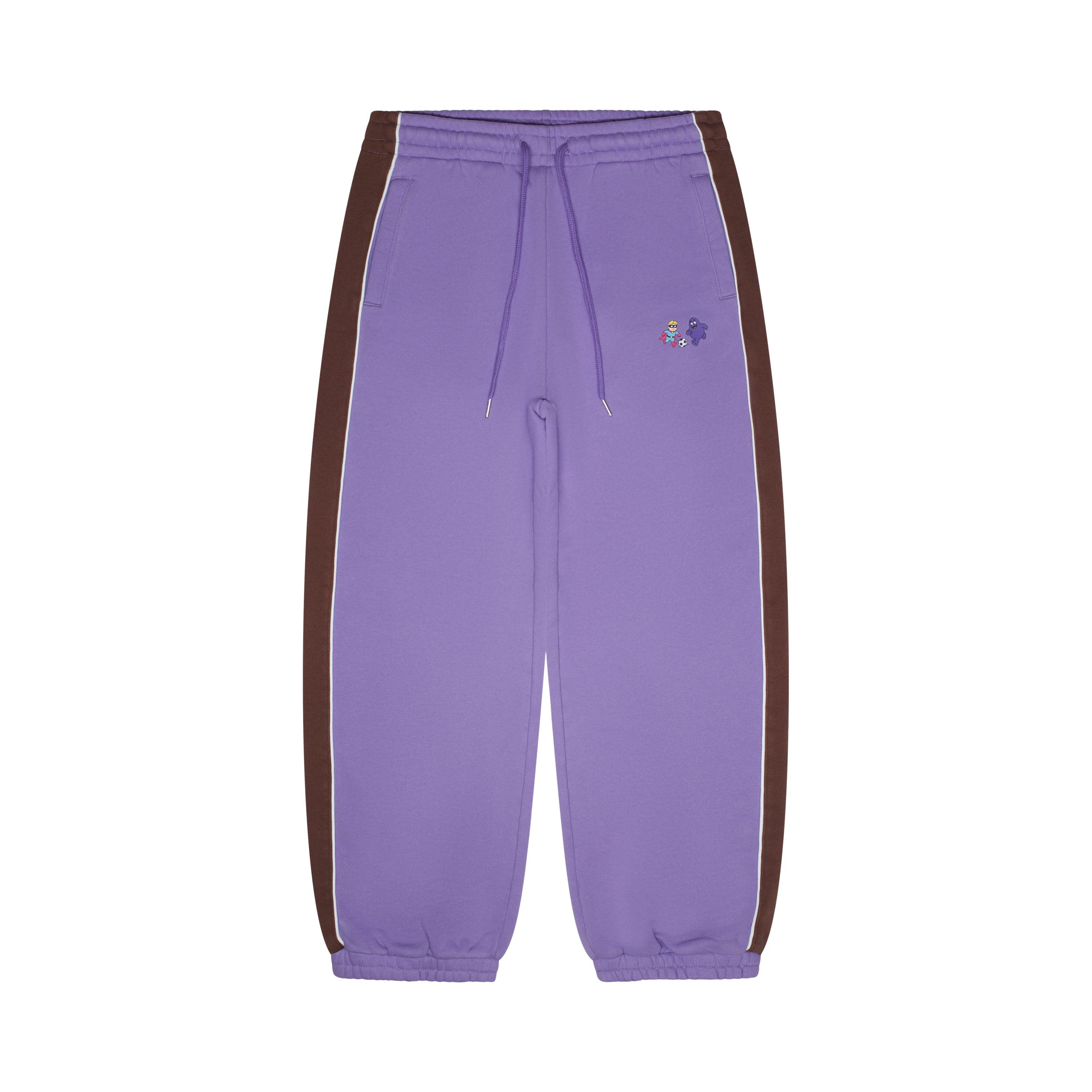 KidSuper X McDonald's Printed Sweats [Purple] by KIDSUPER STUDIOS