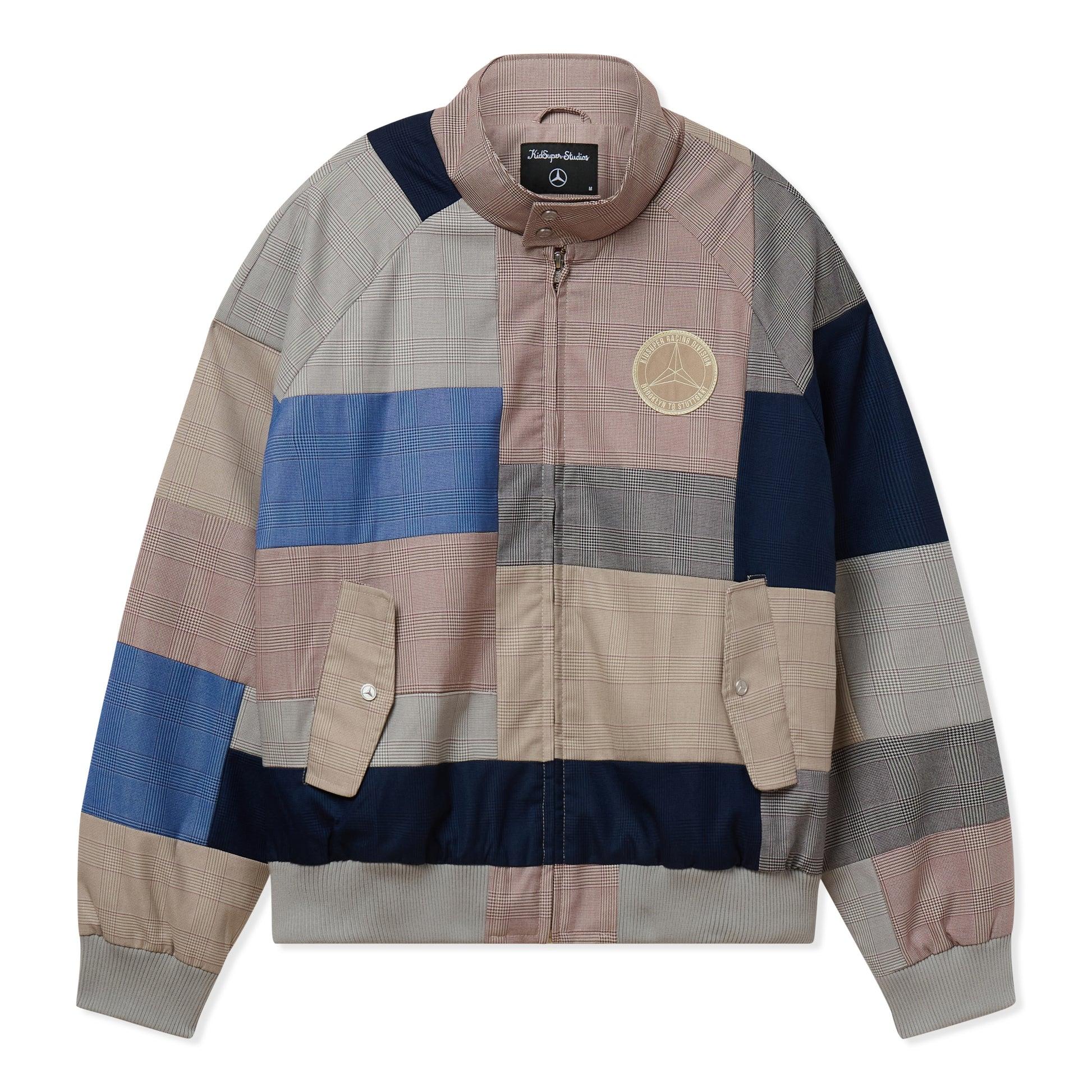 KidSuper X Mercedes-Benz Patchwork Car Coat [Multi] by KIDSUPER STUDIOS