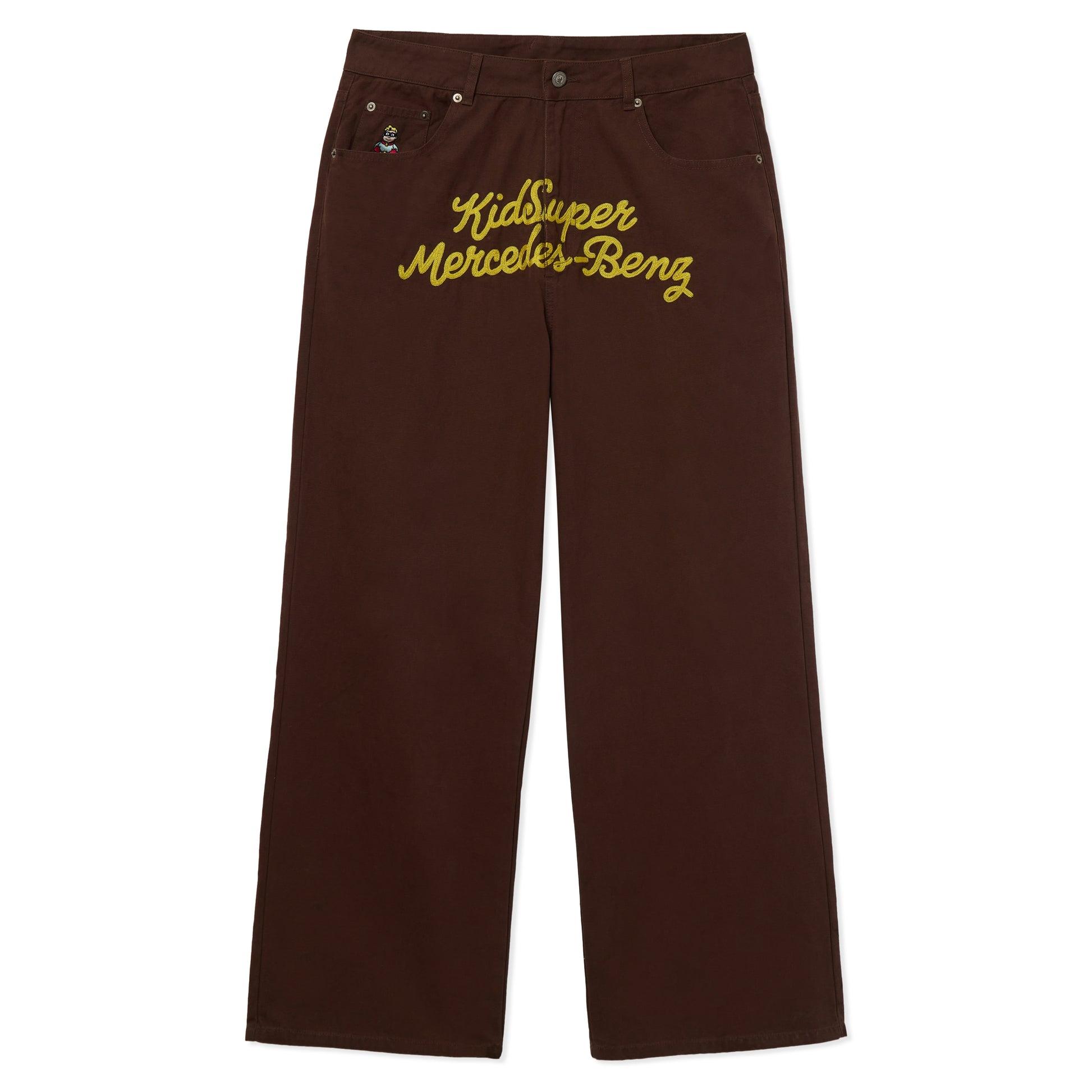 KidSuper X Mercedes-Benz  Work Pants [Brown] by KIDSUPER STUDIOS