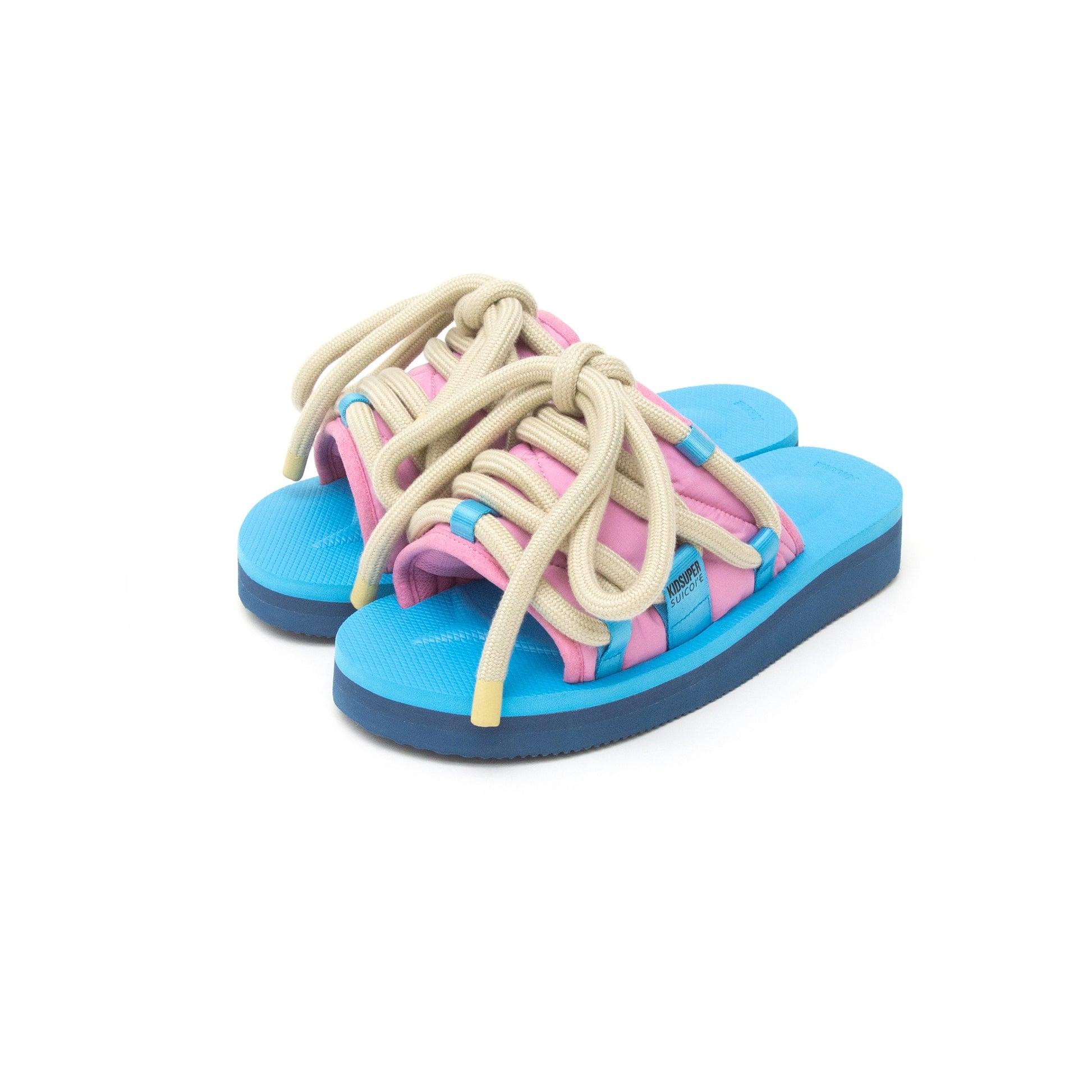 KidSuper x Suicoke : Moto [Blue/Pink] by KIDSUPER STUDIOS