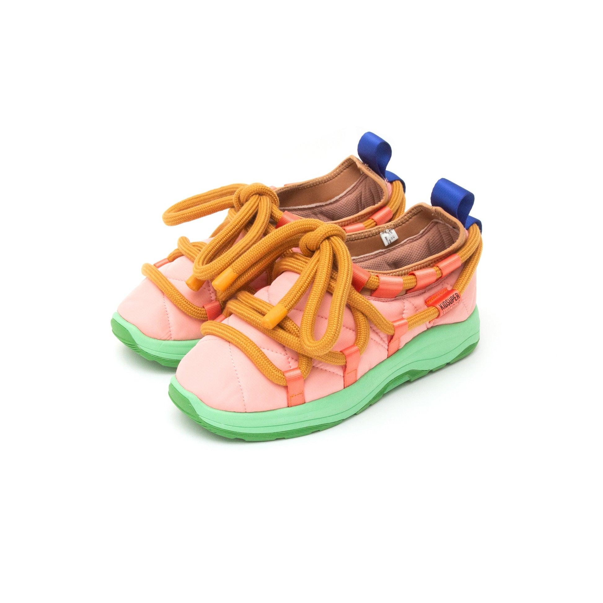 KidSuper x Suicoke : Pepper [Peach/Lime] by KIDSUPER STUDIOS