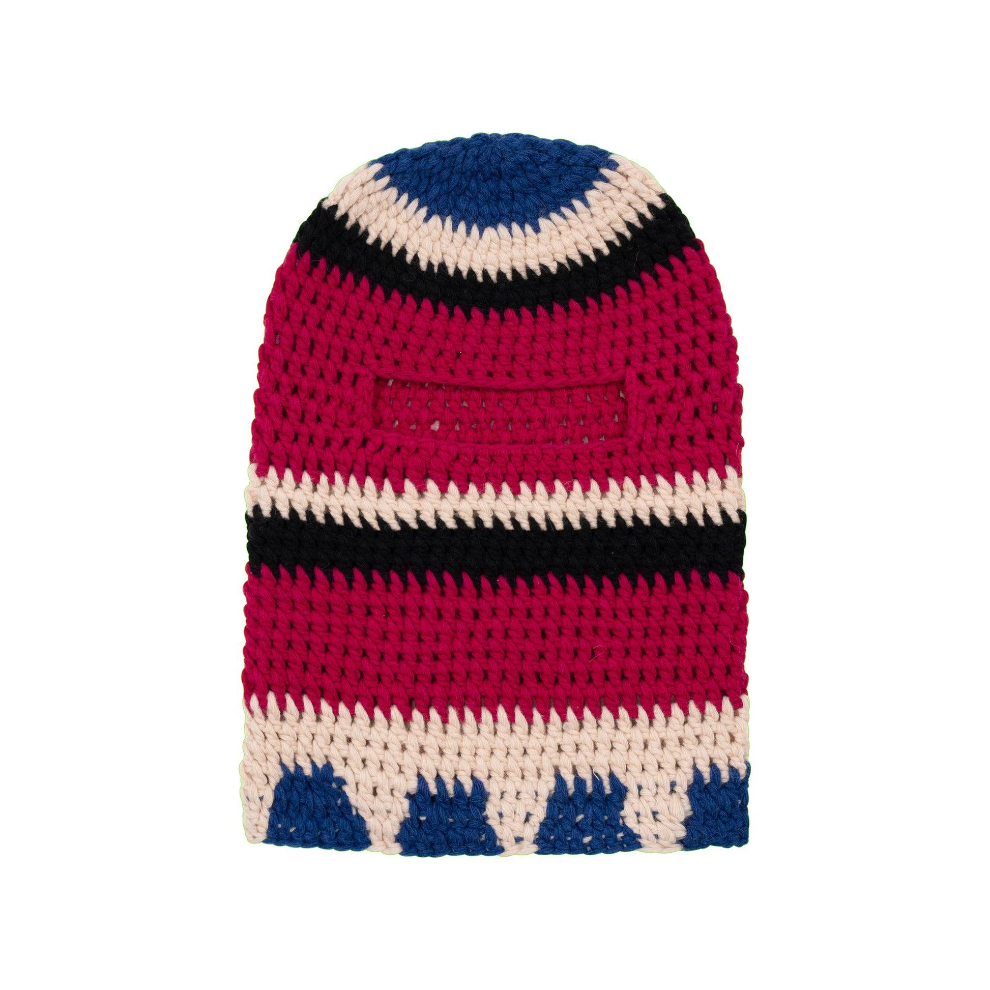 Knit Balaclava [Blue/Red/Cream] by KIDSUPER STUDIOS