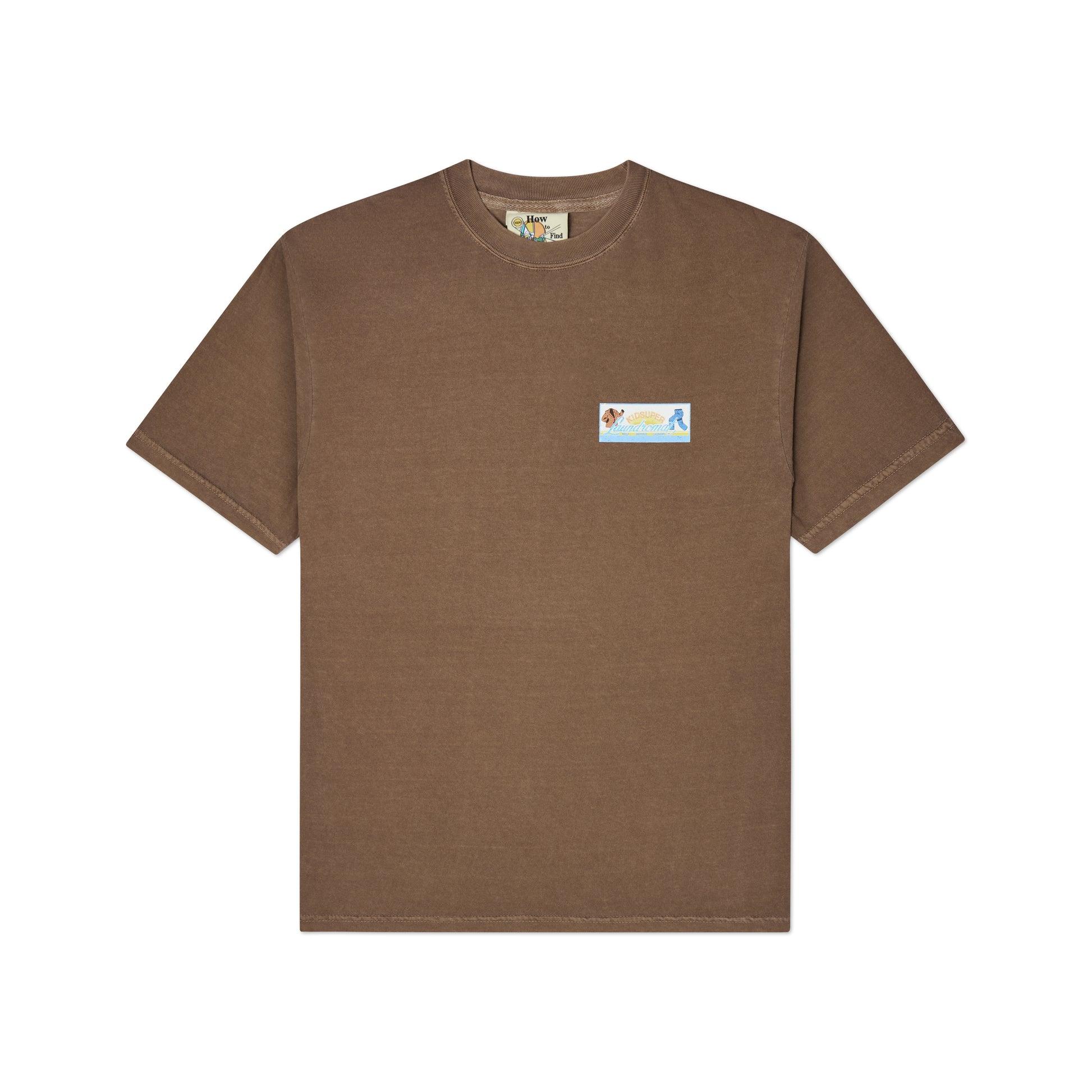 Laundromat Tee [Brown] by KIDSUPER STUDIOS