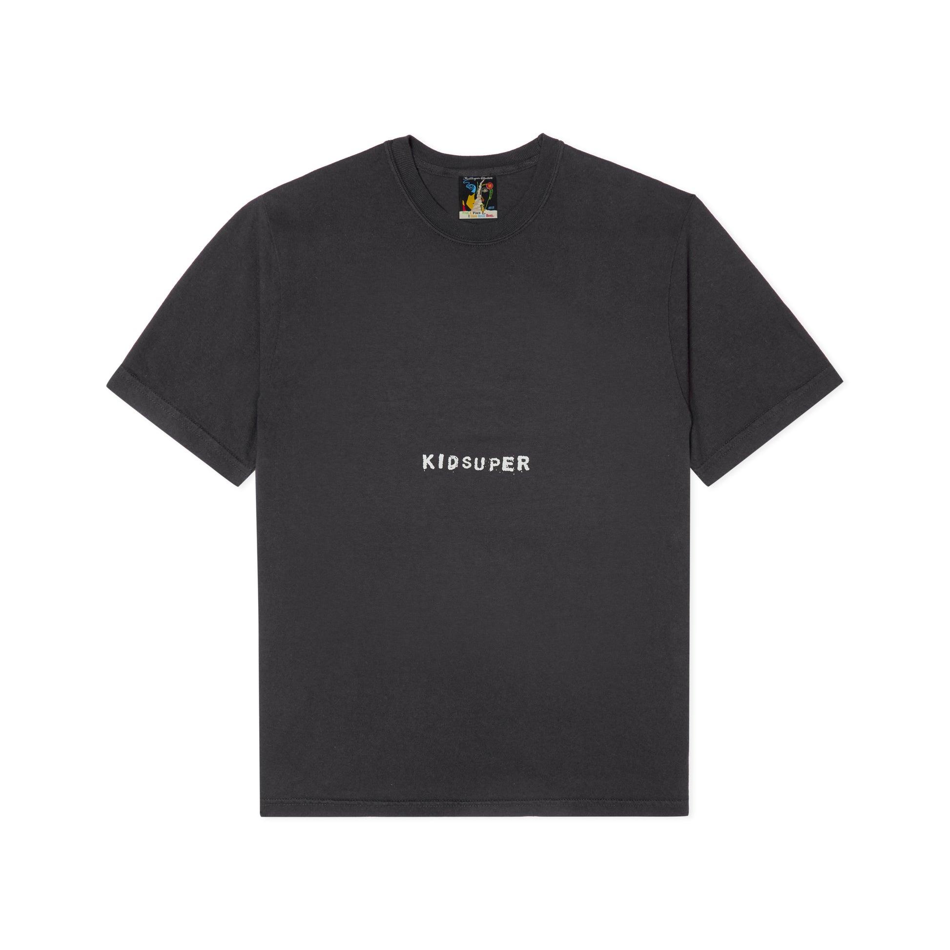 Low Center Mini Logo Tee [Black] by KIDSUPER STUDIOS