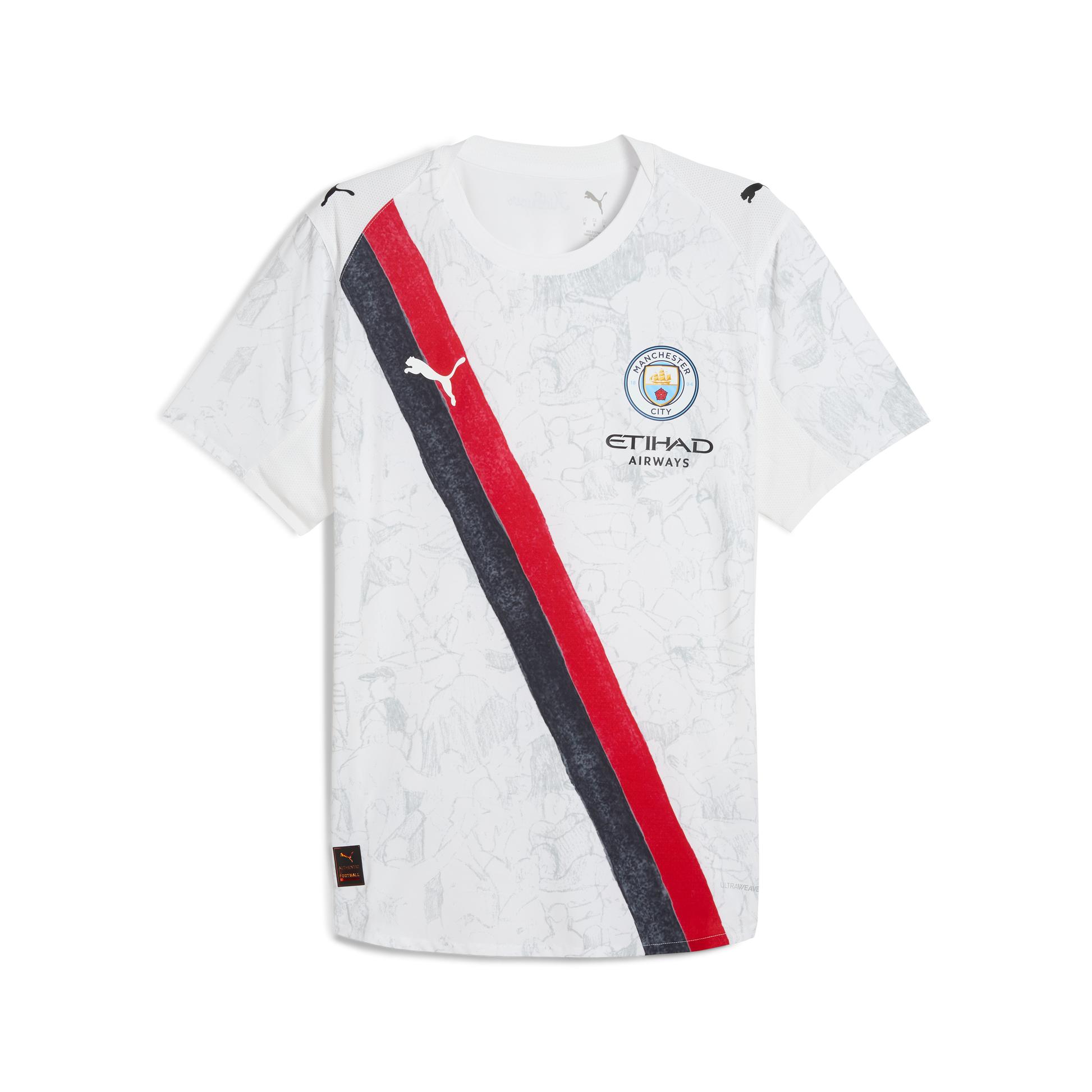 Man City FC Jersey Authentic [box][puma white/puma black] by KIDSUPER STUDIOS