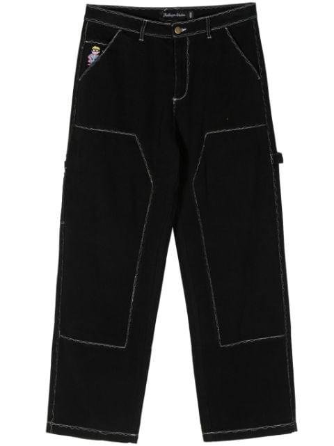 Messy Stitched work-style trousers by KIDSUPER STUDIOS