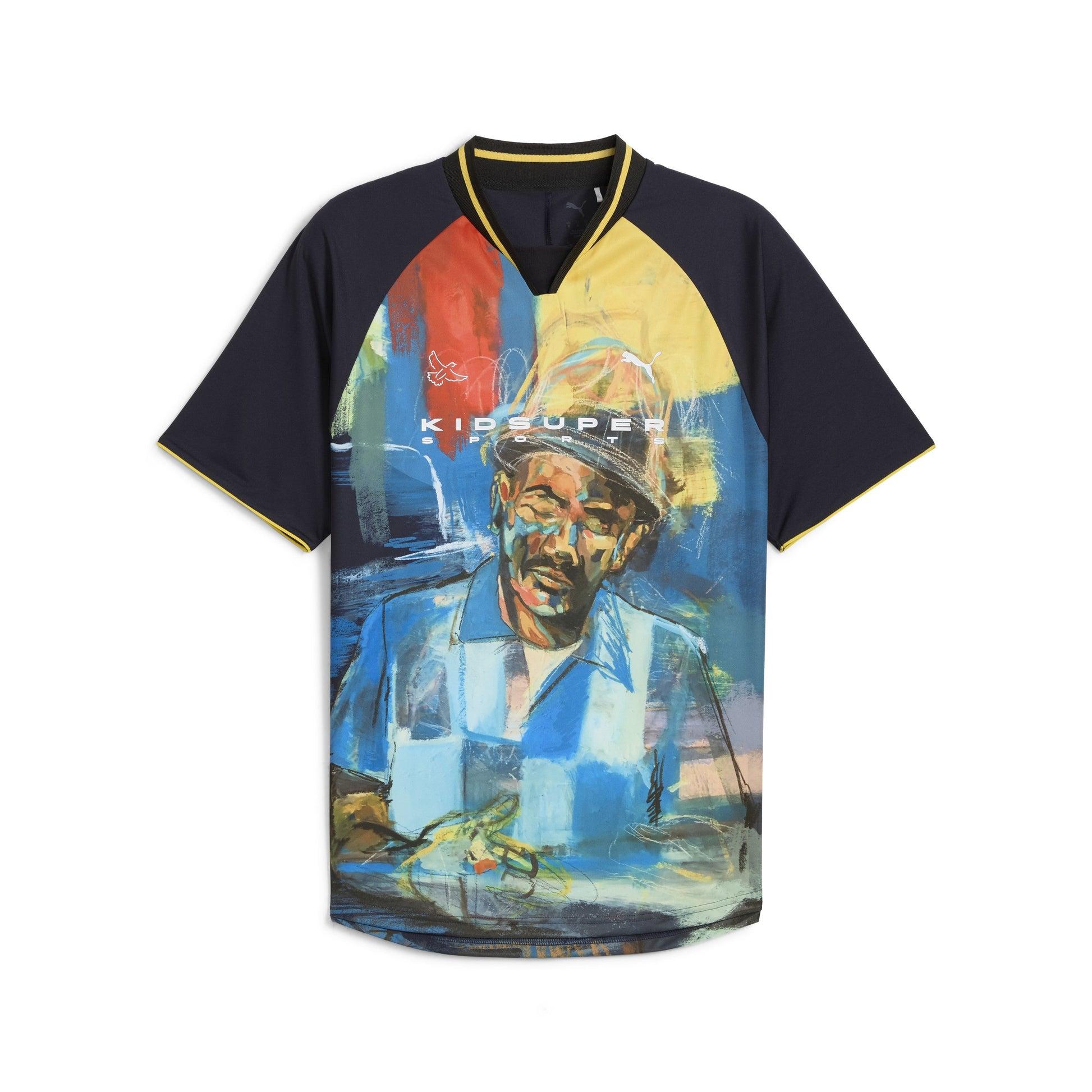 PUMA X KIDSUPER PAINTED JERSEY [New Navy] by KIDSUPER STUDIOS