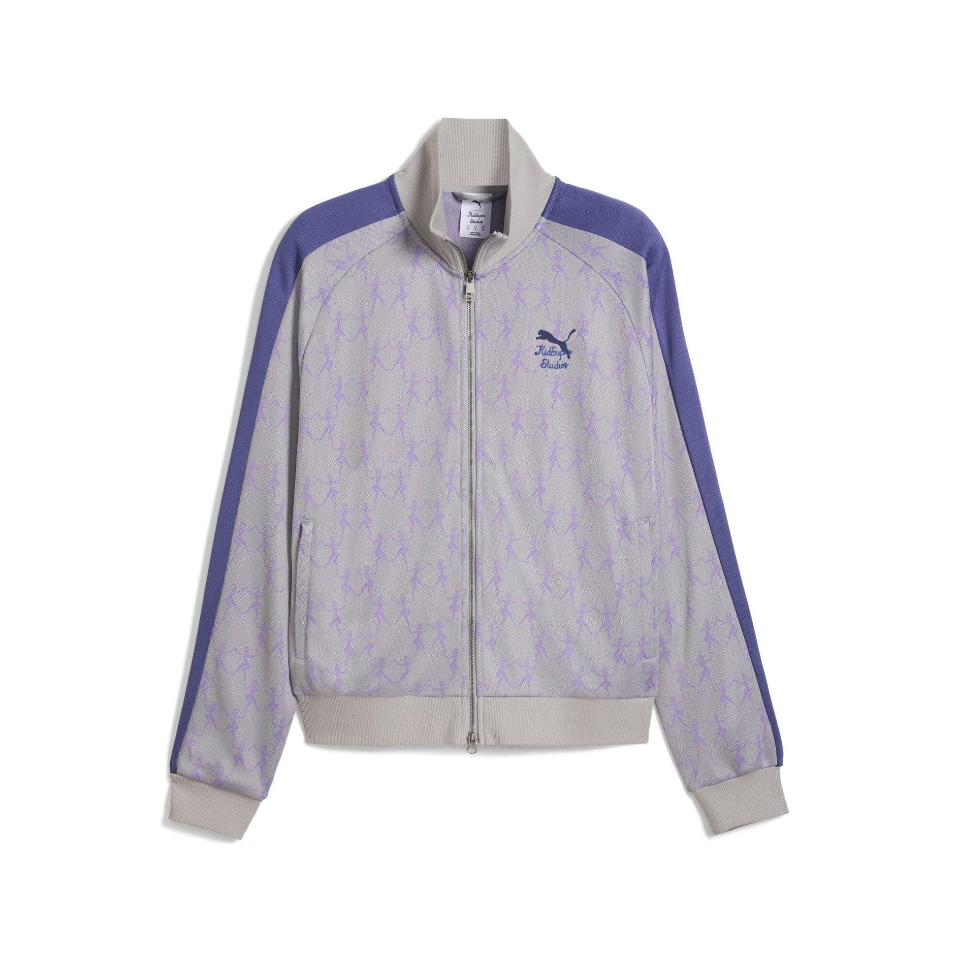 PUMA X KIDSUPER T7 JACKET [Gray Echo/AOP] by KIDSUPER STUDIOS